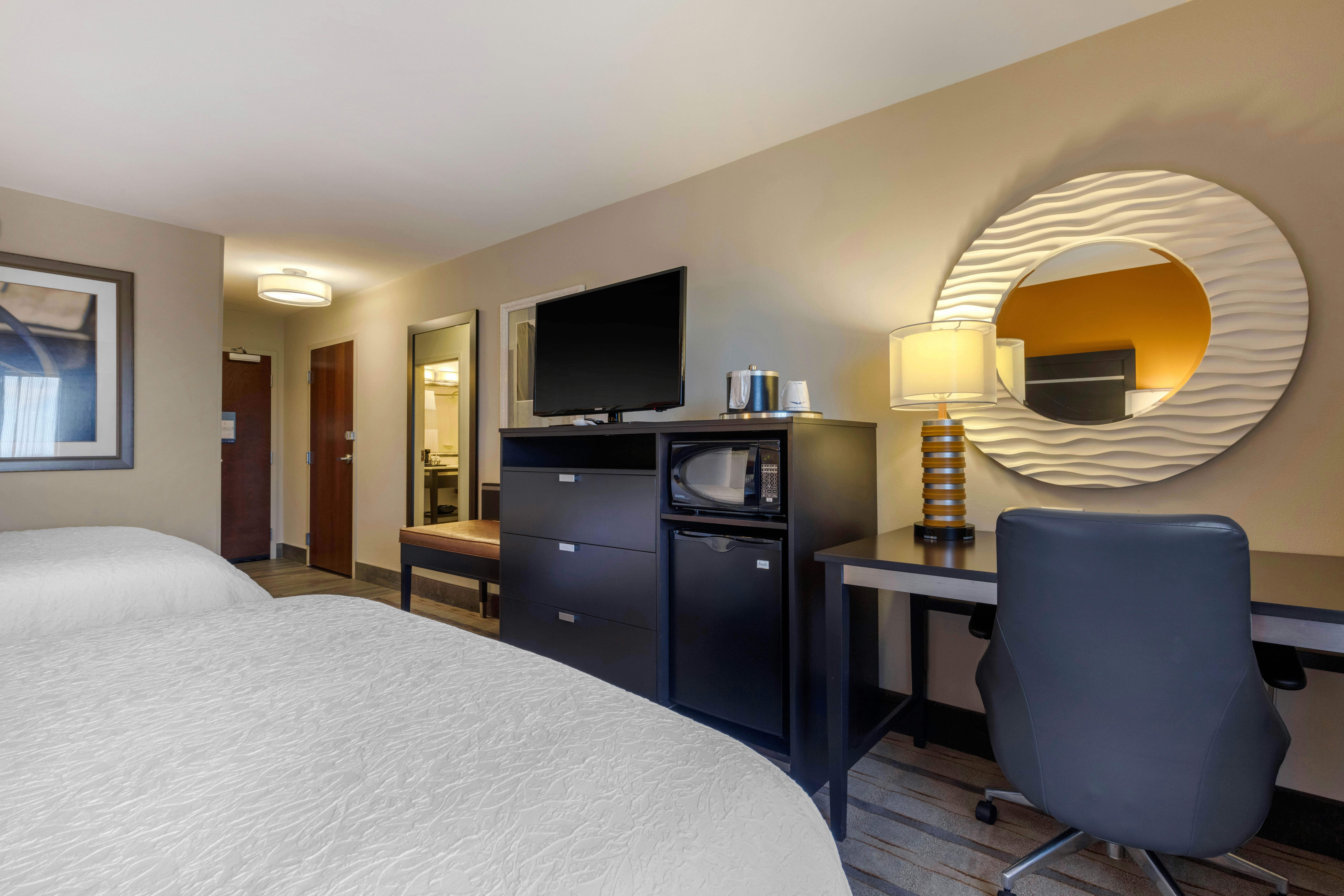 غرفة بسريرين كوين، Hampton Inn & Suites Columbus 4/5