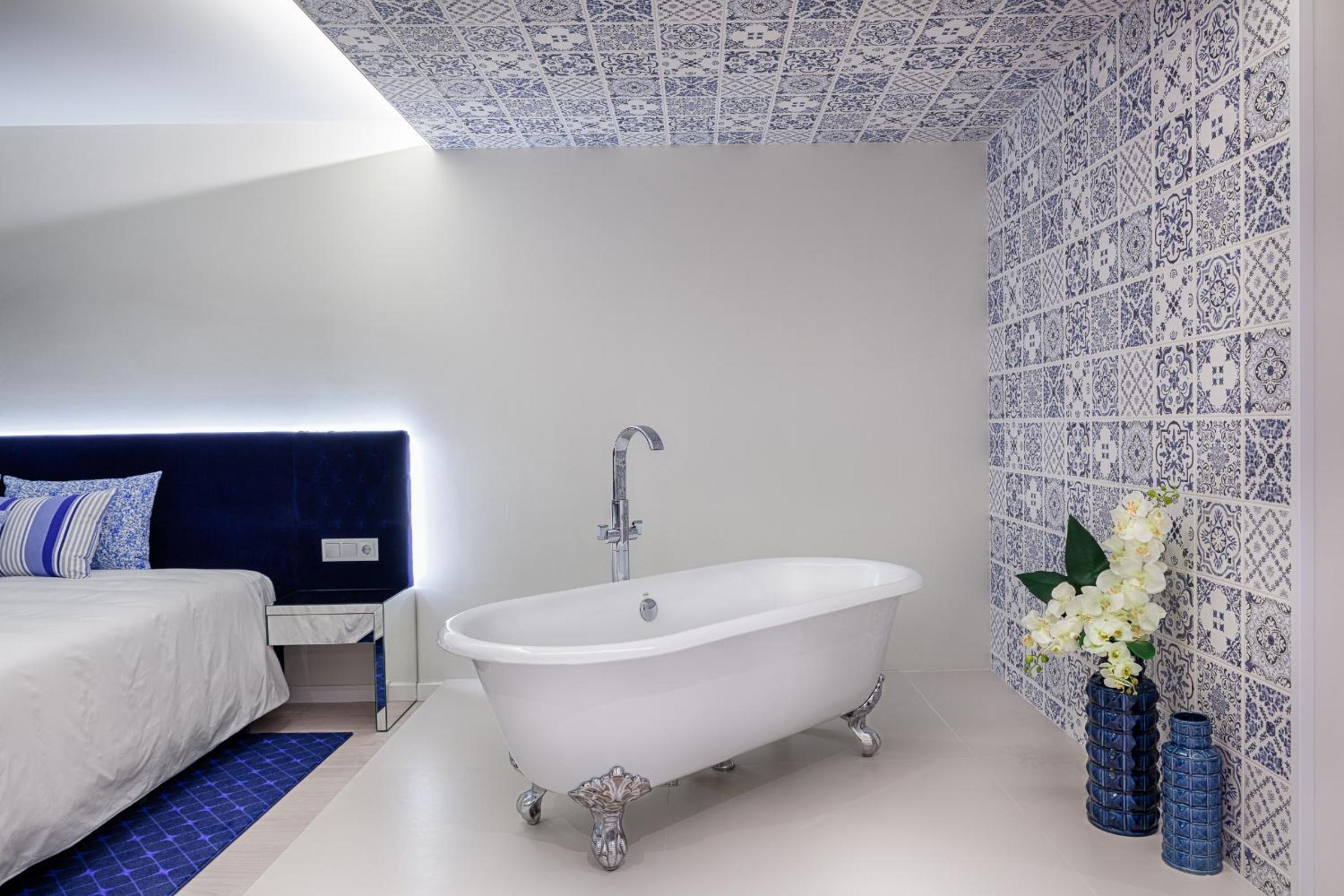 غرفة ديلوكس بسرير كينج، Hotel Cristal Porto 8/9