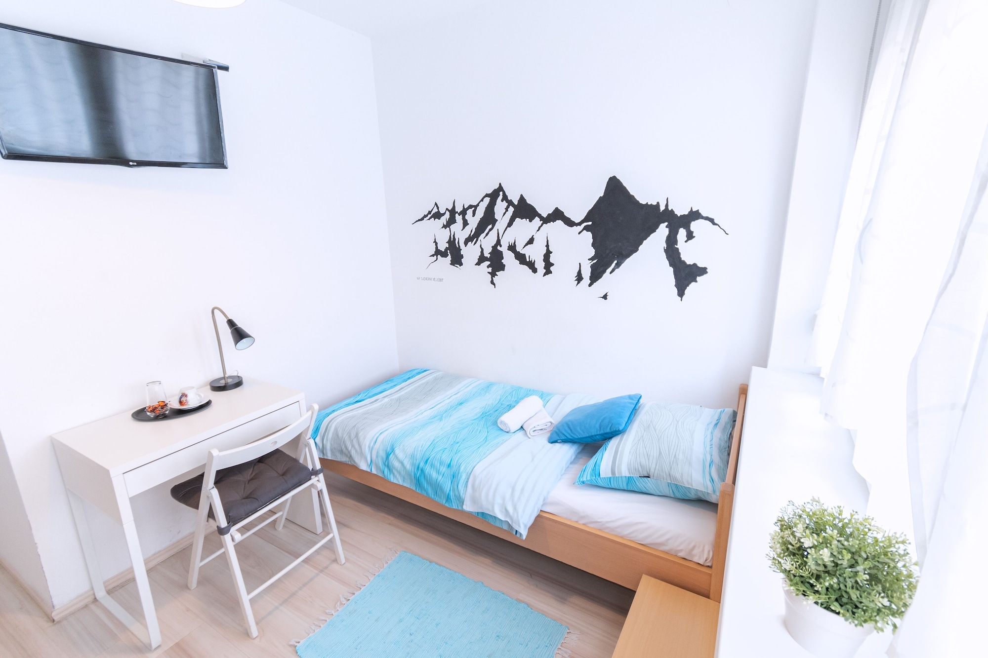 STANDARD, SINGLE, GARDEN VIEW, SHARED BATHROOM