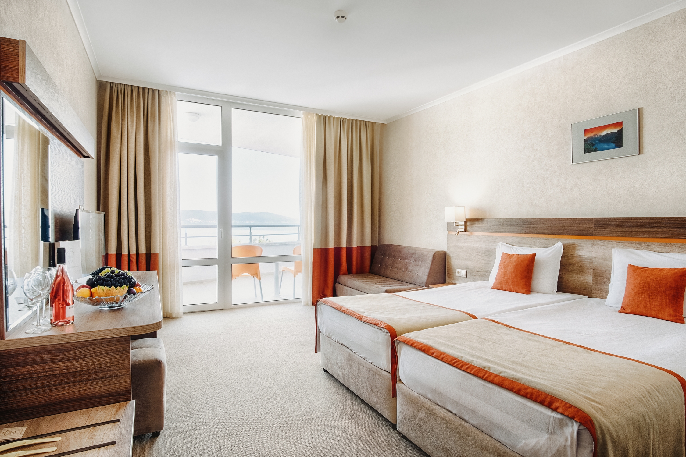 Room, Double Bed, Sea View