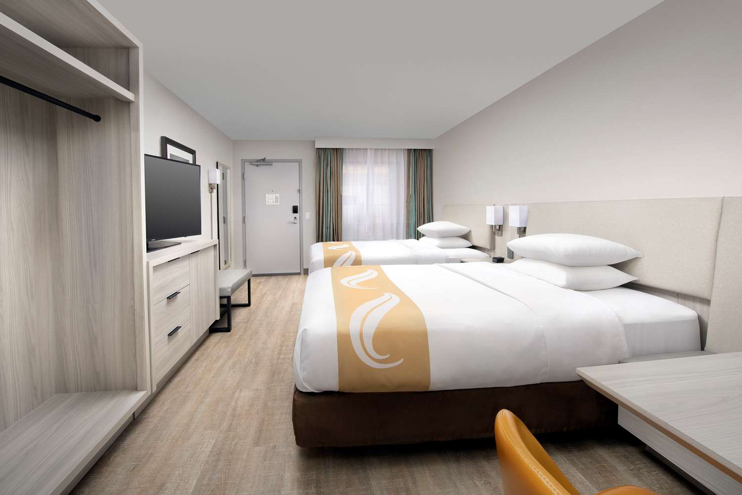 Efficiency, 2 Double Beds