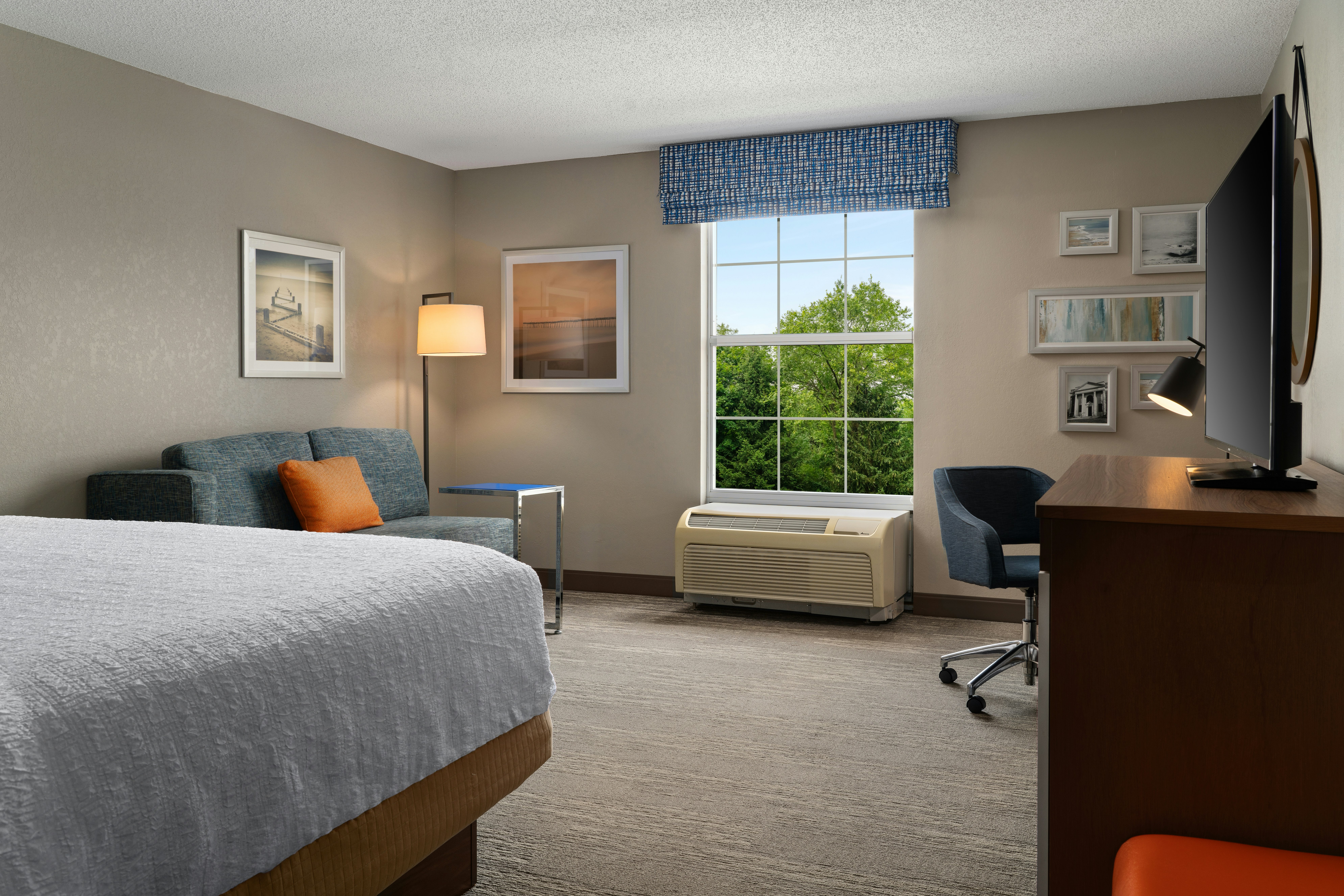 Study, King Bed, Sofa