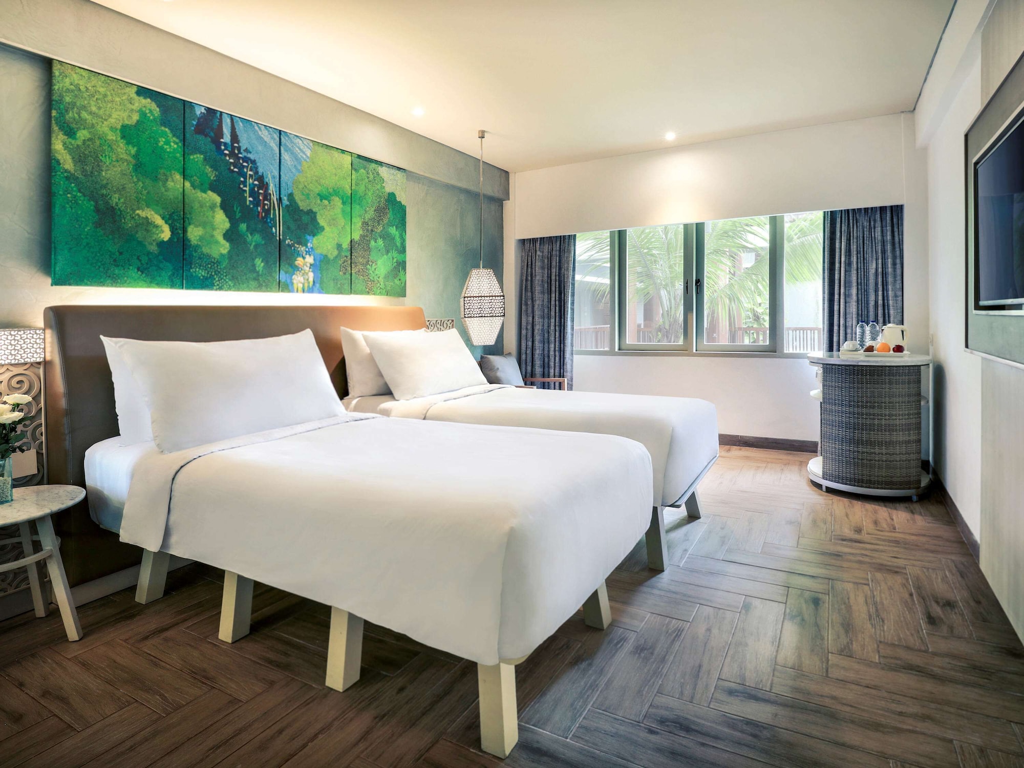 Deluxe, Twin Beds, Balcony