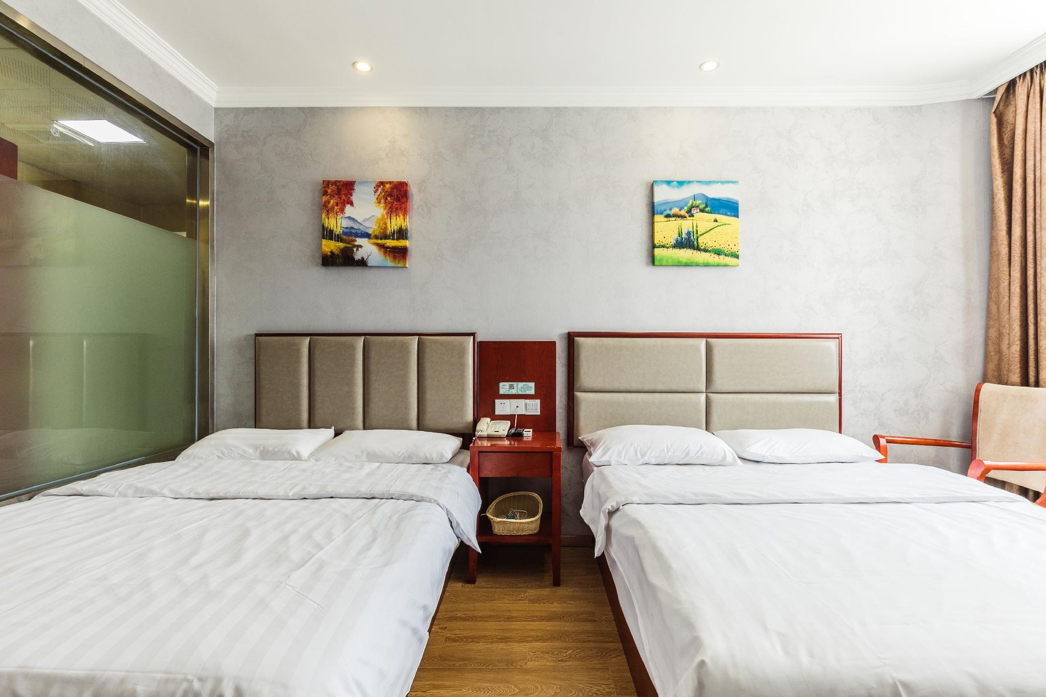 غرفة عائلية، GreenTree Inn Shanghai Huinan Jinghai Road Express Hotel 2/2