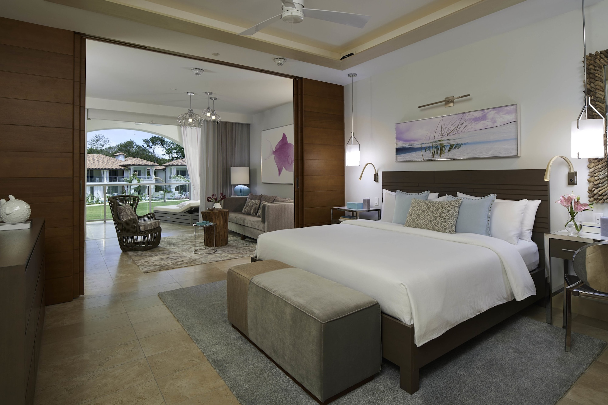 1 Bedroom, Royal, Crystal, Lagoon, Suite, King Bed, Sea Side, Ocean View