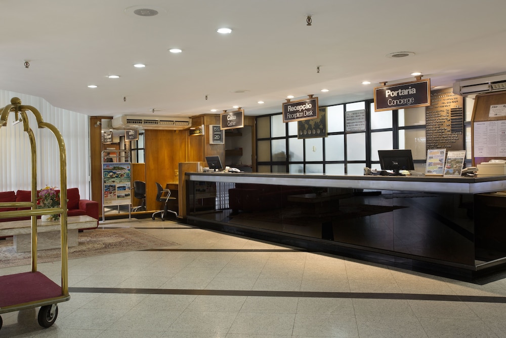 Lobby at Hotel Atlantico Copacabana, RIO DE JANEIRO