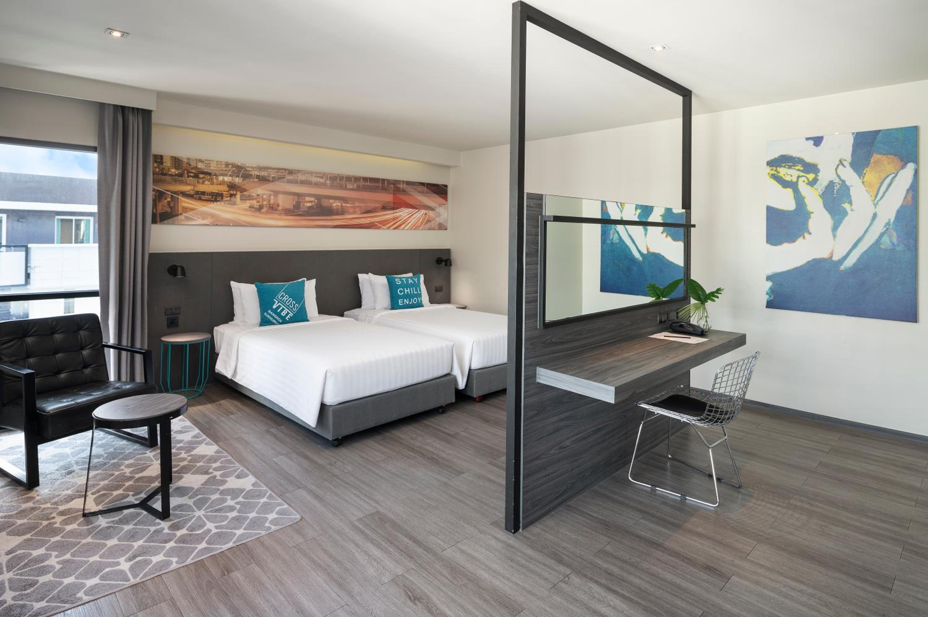 غرفة سوبيريور بسرير فردي، Cross Vibe Bangkok Sukhumvit 2/7