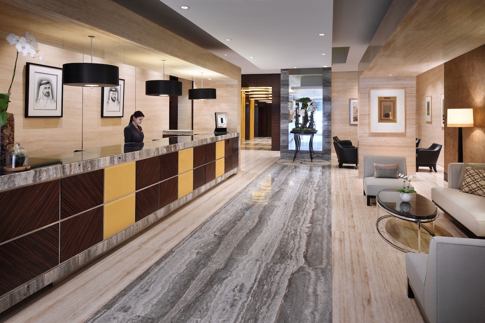 Lobby at DUBAI MARRIOTT HARBOUR HOTEL SUITES, DUBAI