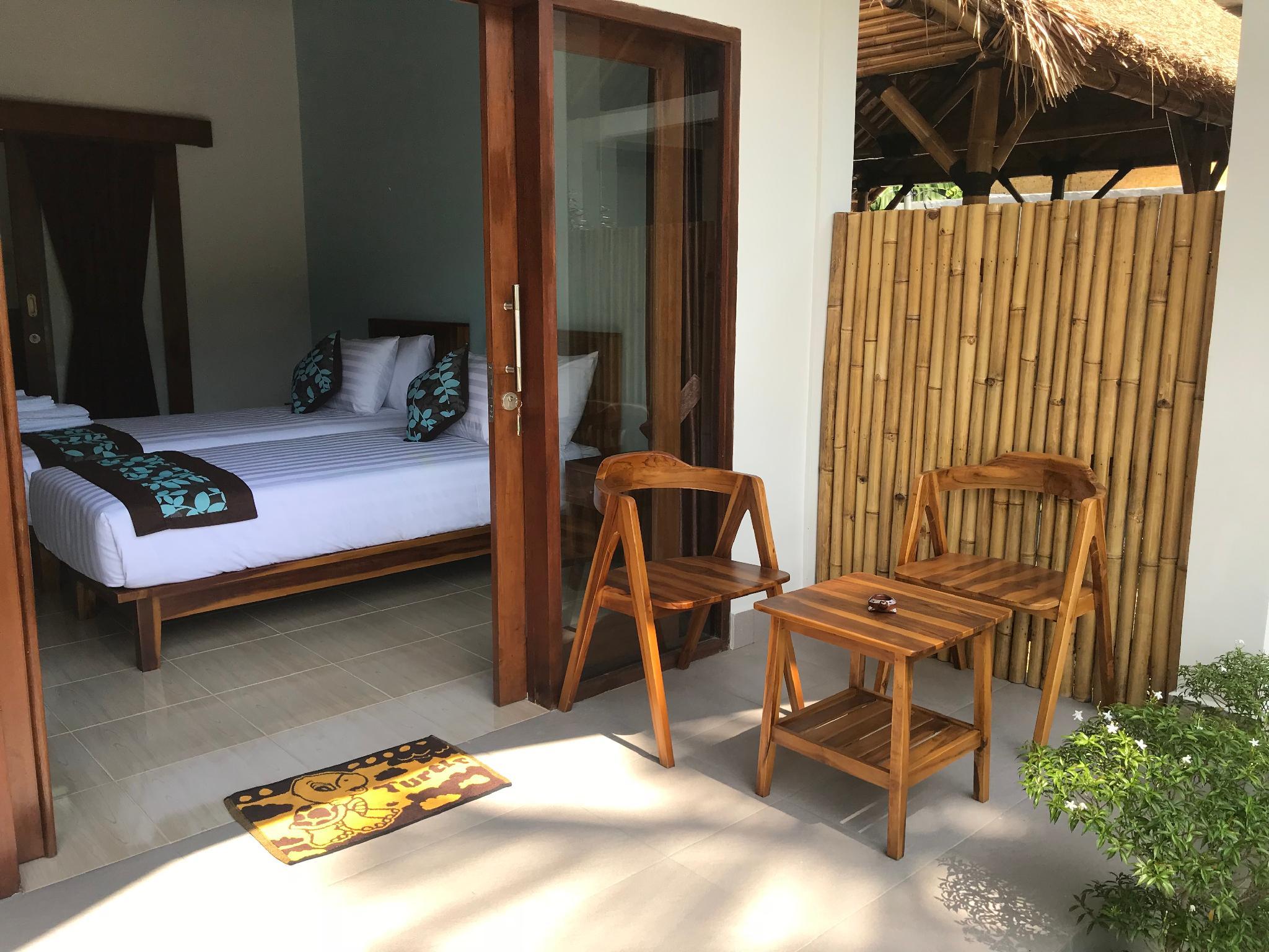 غرفة مريحة بسريرين منفصلين، Cozy Cottages Lombok 2/2