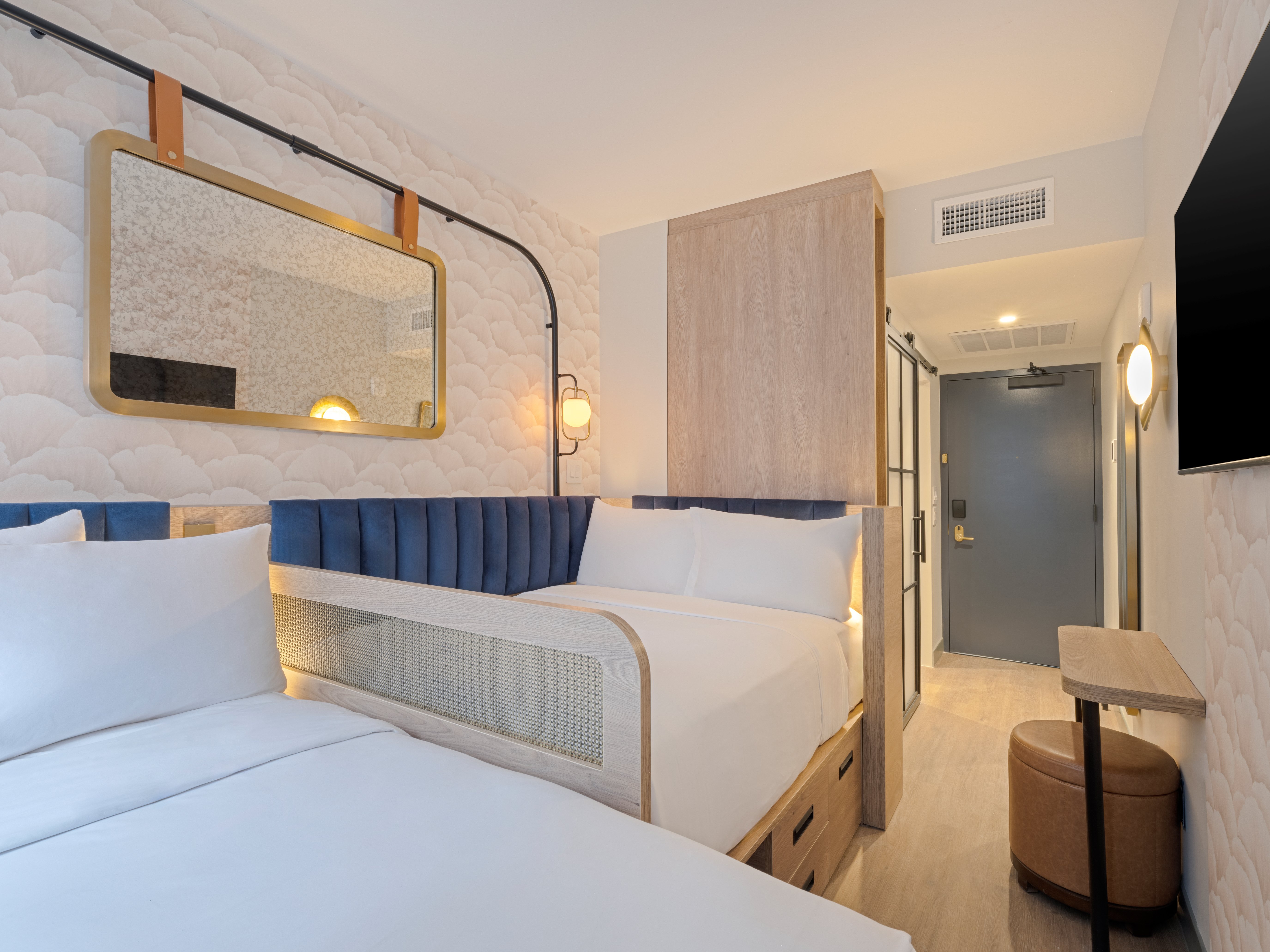 Room, 2 Double Beds, Times Square View, Accessible