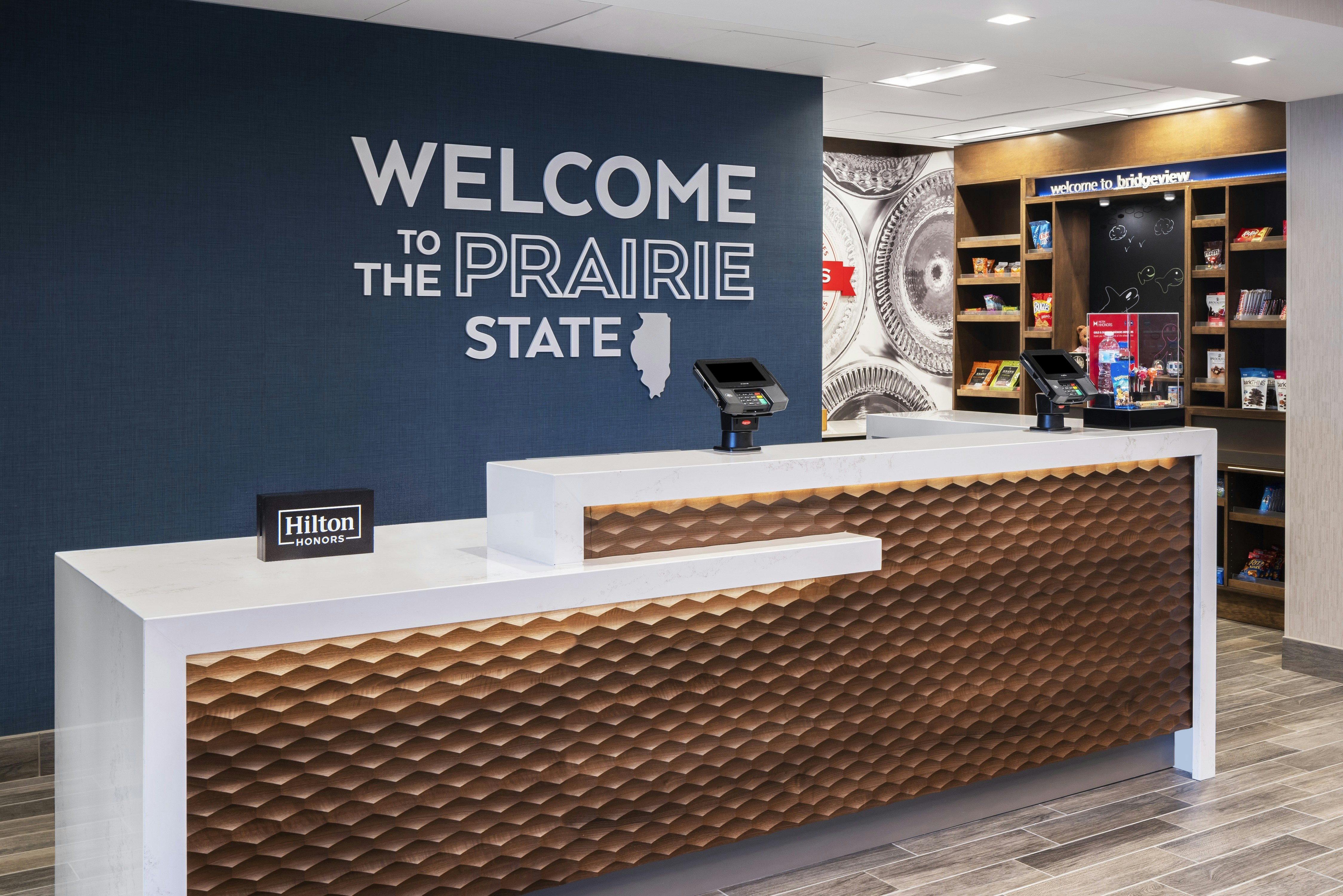 Lobby at Hampton Inn & Suites Bridgeview Chicago, BRIDGEVIEW - IL