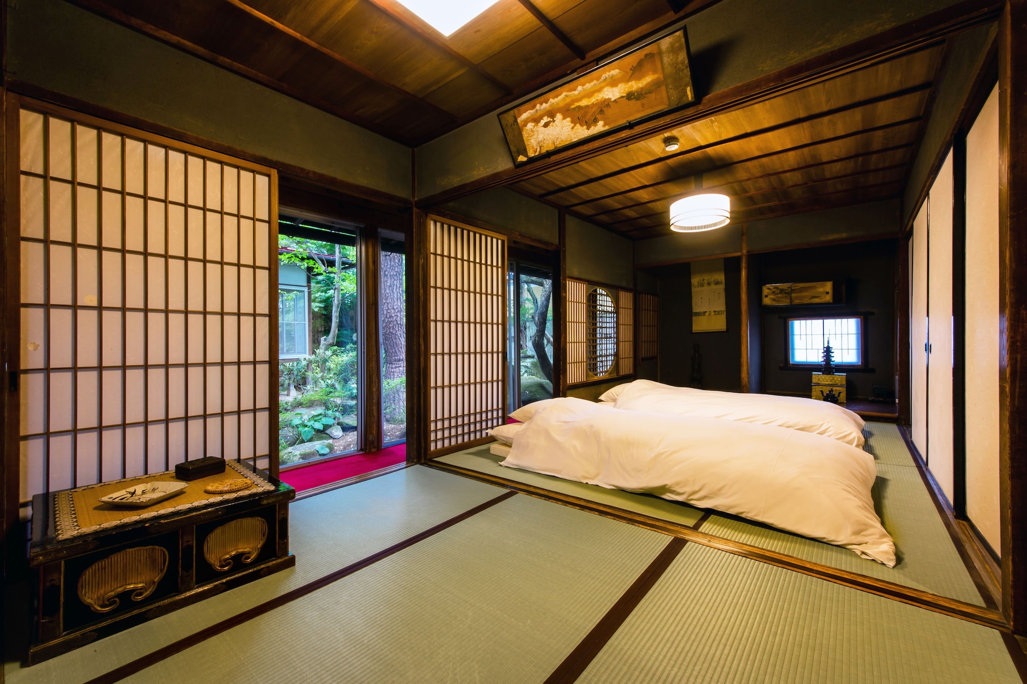 Garden, 3 Futon Beds, Private Bathroom