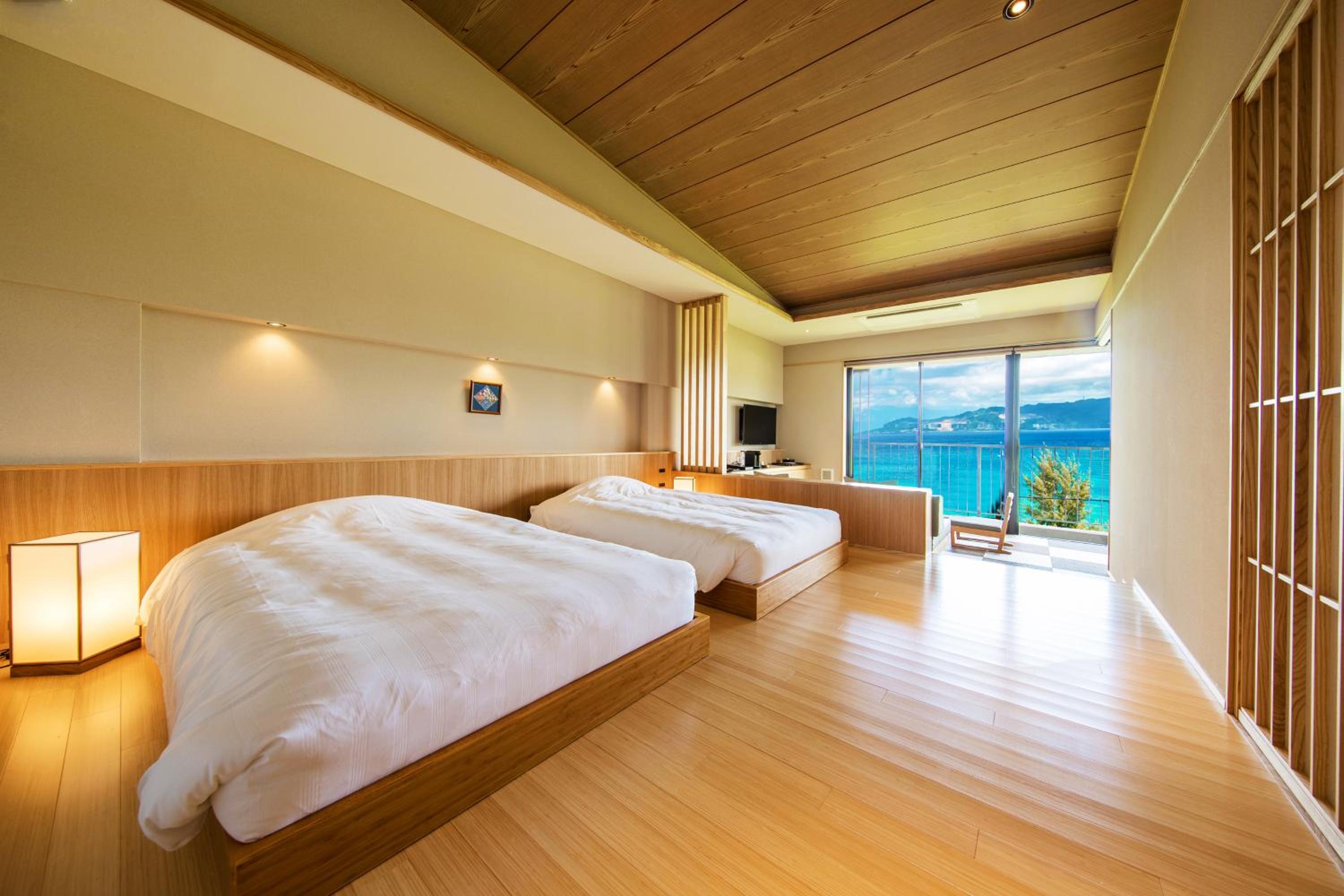 Ocean, Suite, Twin Beds, Sea View, Sofa
