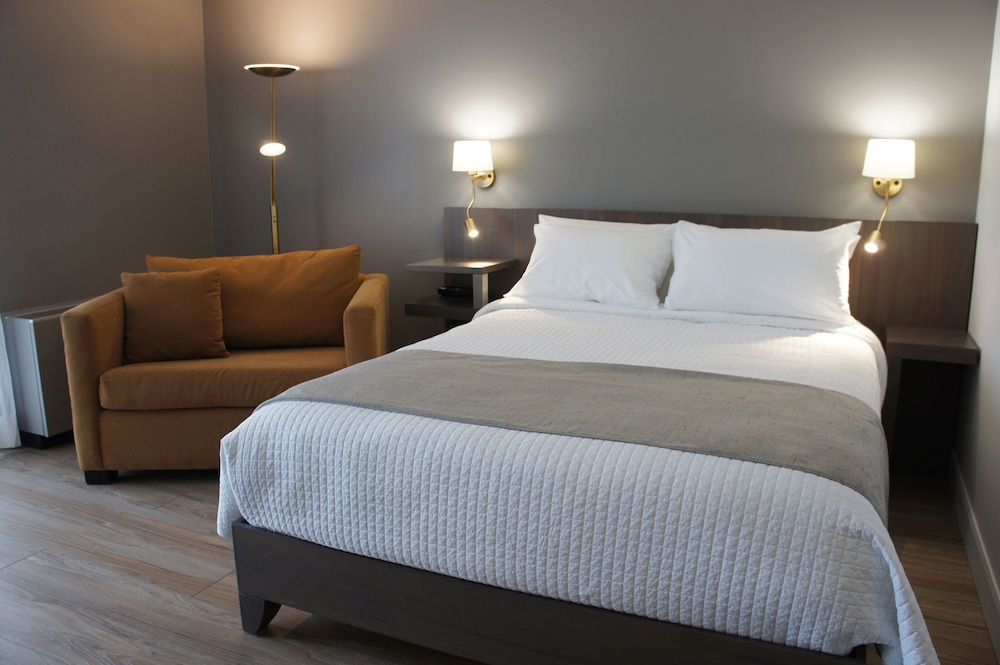 Business, Queen Bed, Sofa