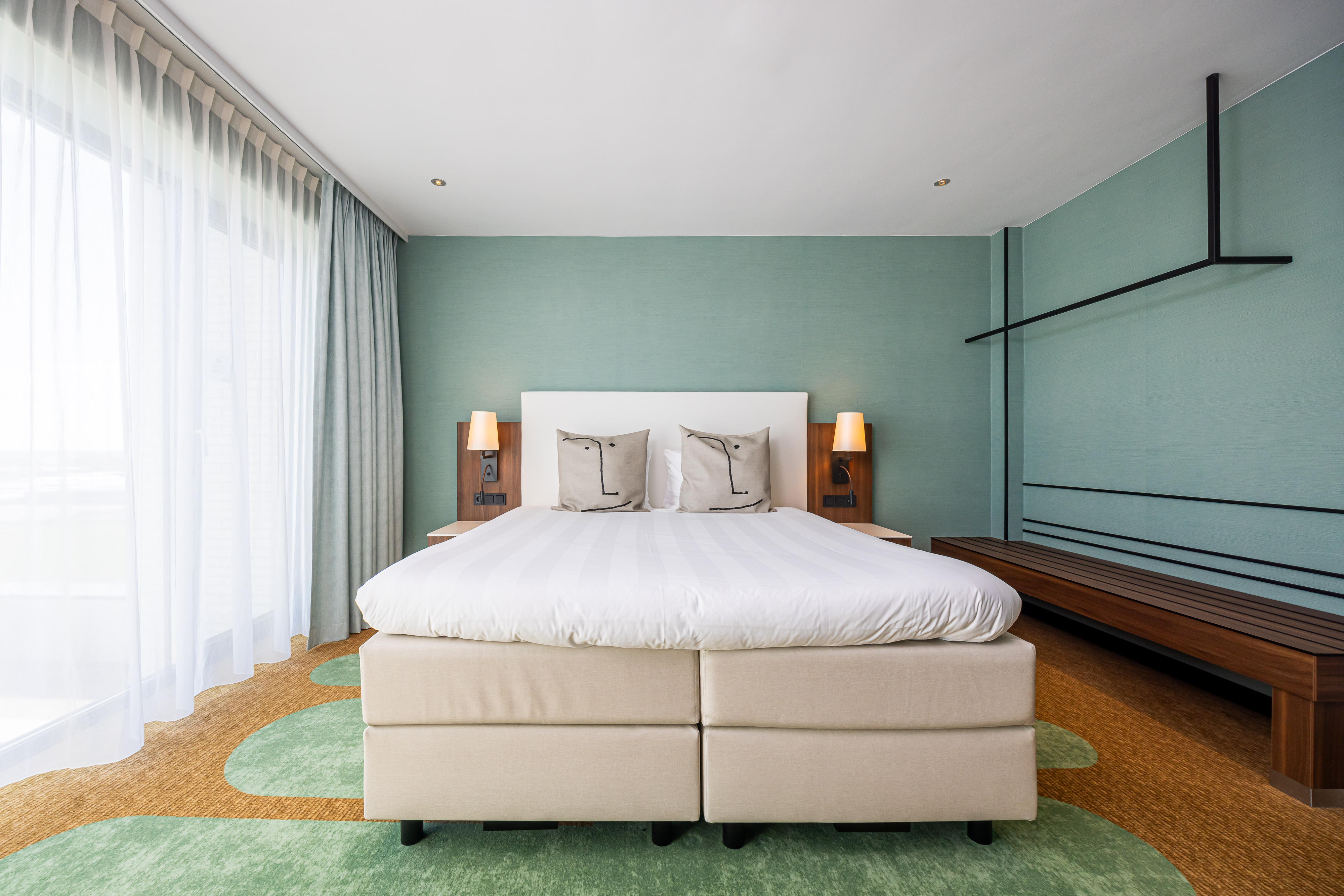 غرفة ديلوكس رباعية، Van der Valk Hotel A4 Schiphol 3/6