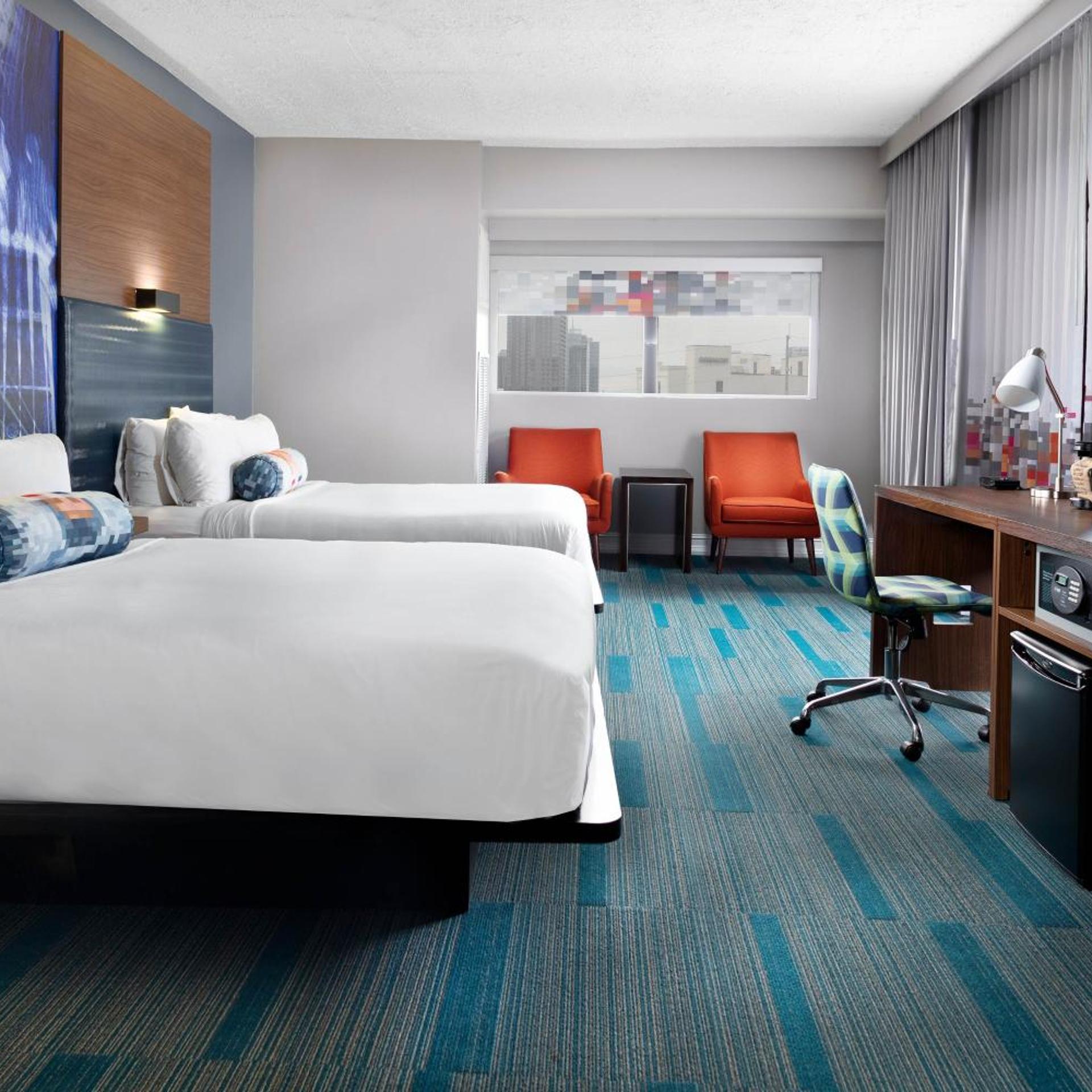 1 Bedroom, Savvy, Studio, Suite, 2 Queen Beds