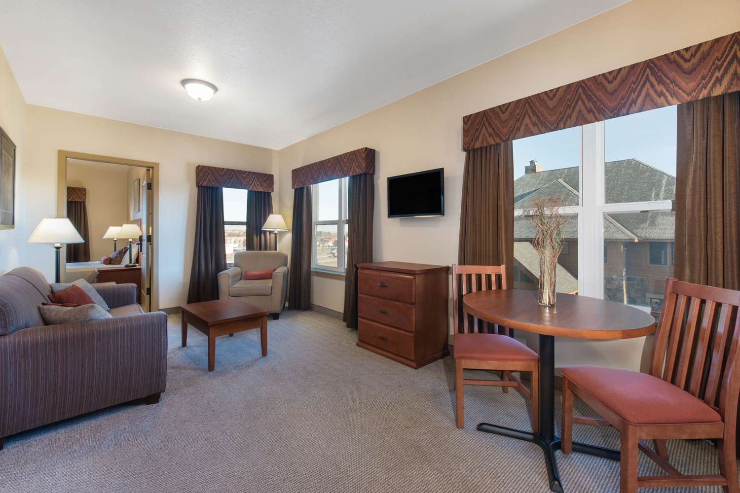 Efficiency, Suite, 2 Queen Beds