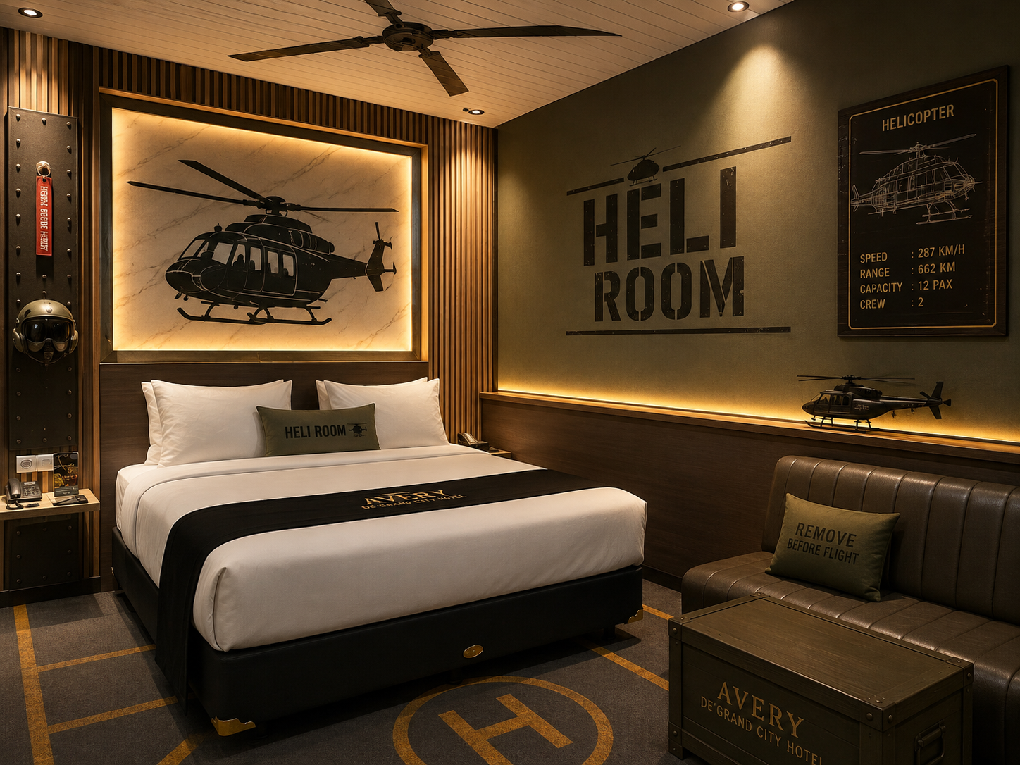 Theme, King Bed