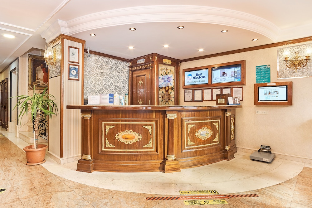 Lobby at Best Western Empire Palace, ISTANBUL
