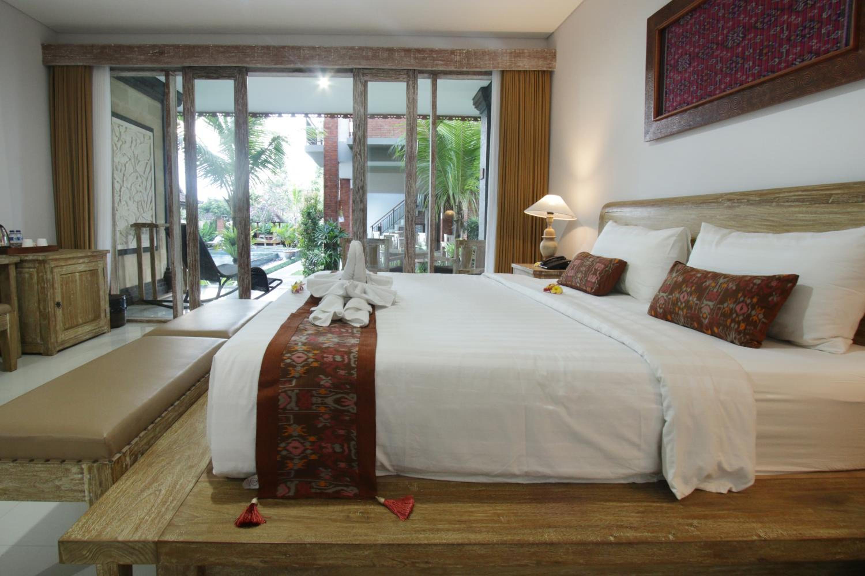 غرفة ديلوكس بسرير مزدوج، Batu Empug Ubud Cottage 3/9