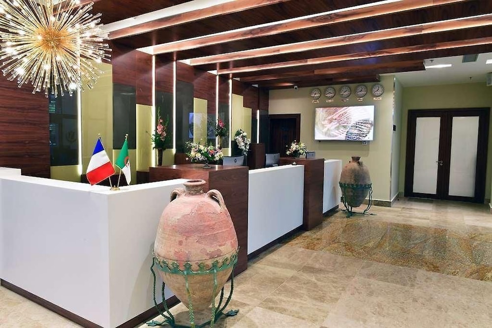 Lobby at Naya Hotel, ALGIERS