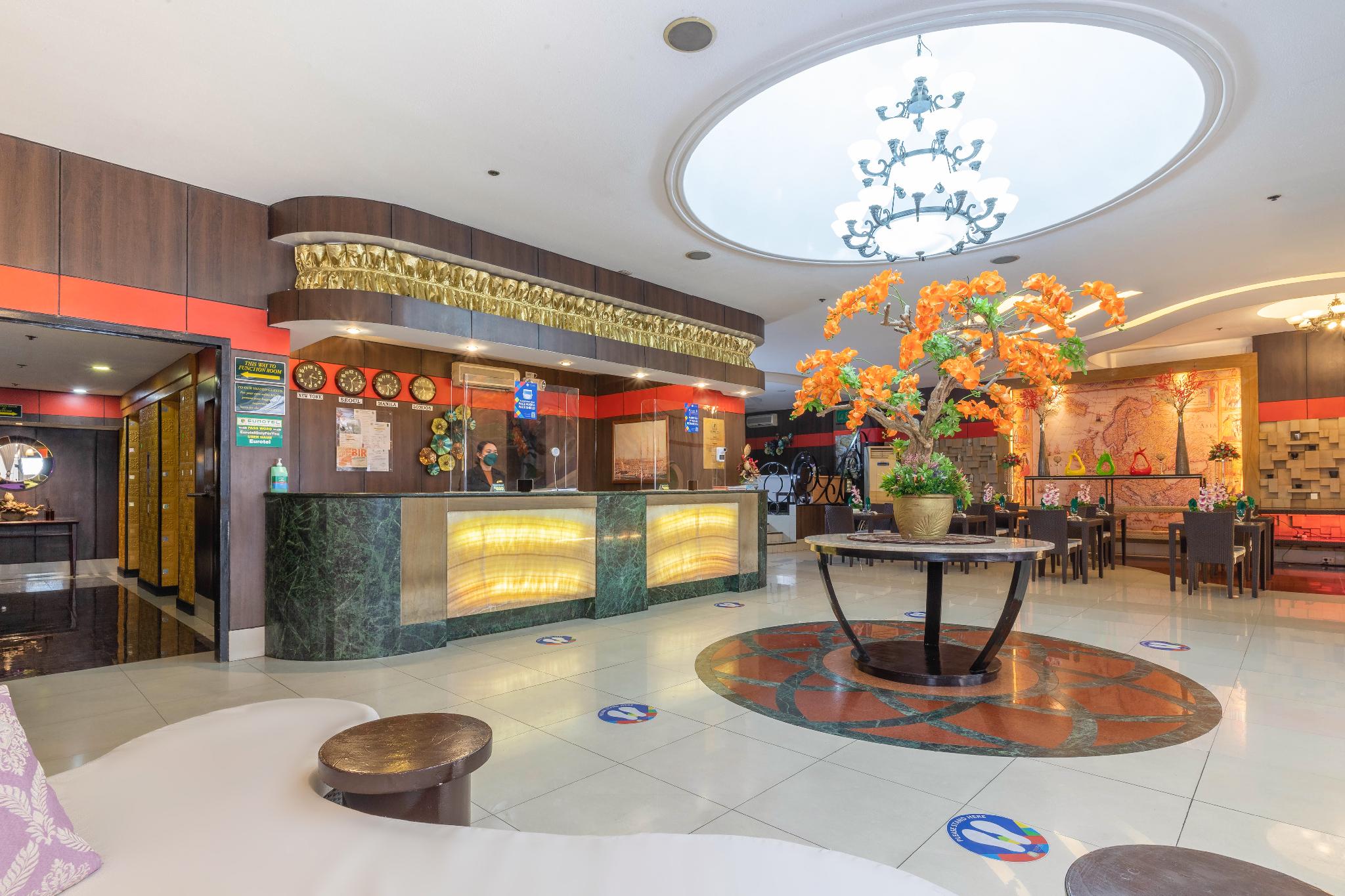 Lobby at Eurotel Makati, MAKATI