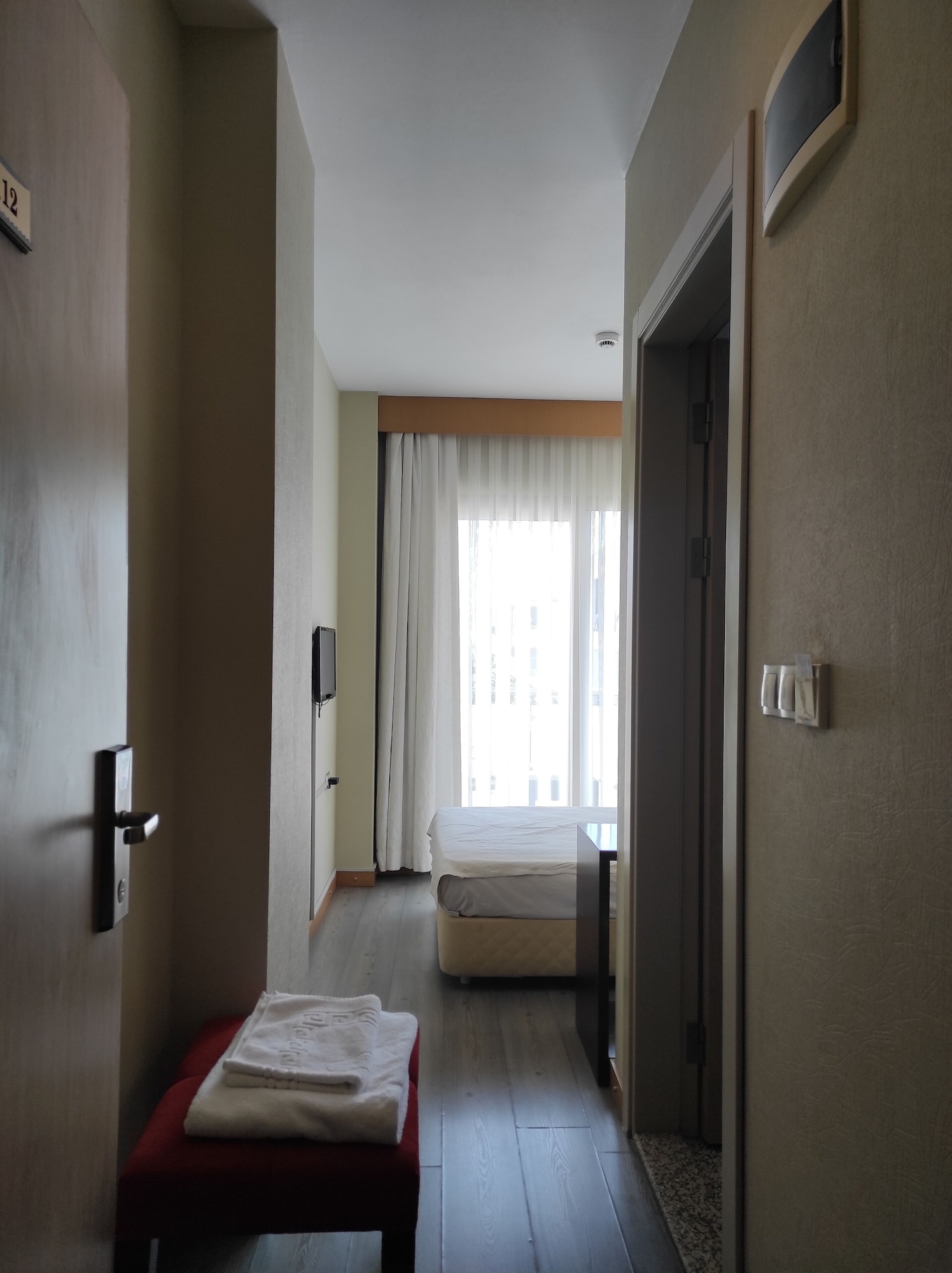 غرفة قياسية بشرفة مفردة بسرير فردي، Cilek Marina Hotel 3/10