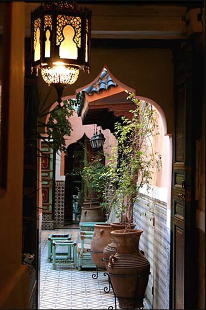 Lobby at Riad Catalina, MARRAKECH