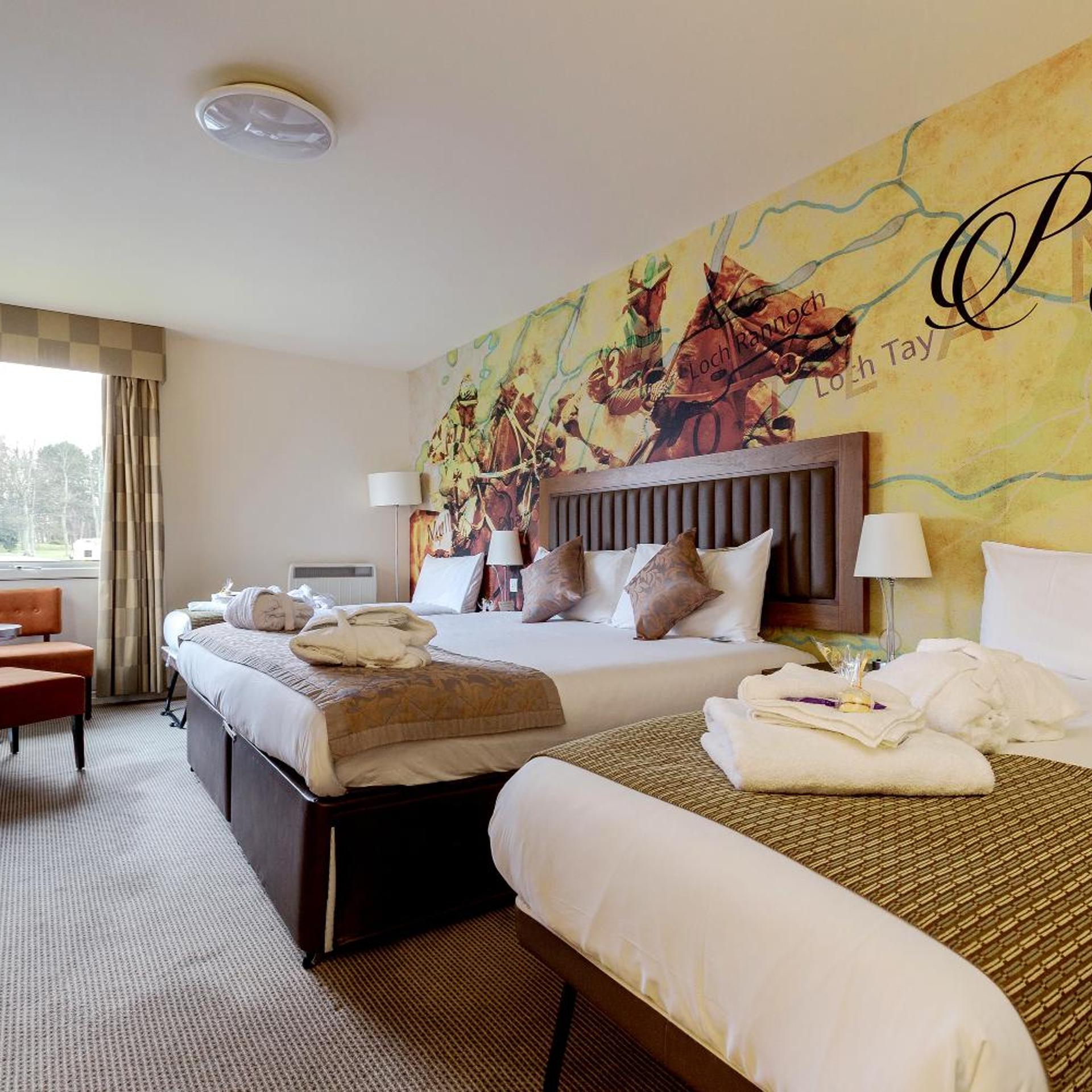 Room, Double or Twin Bed, Courtyard Building