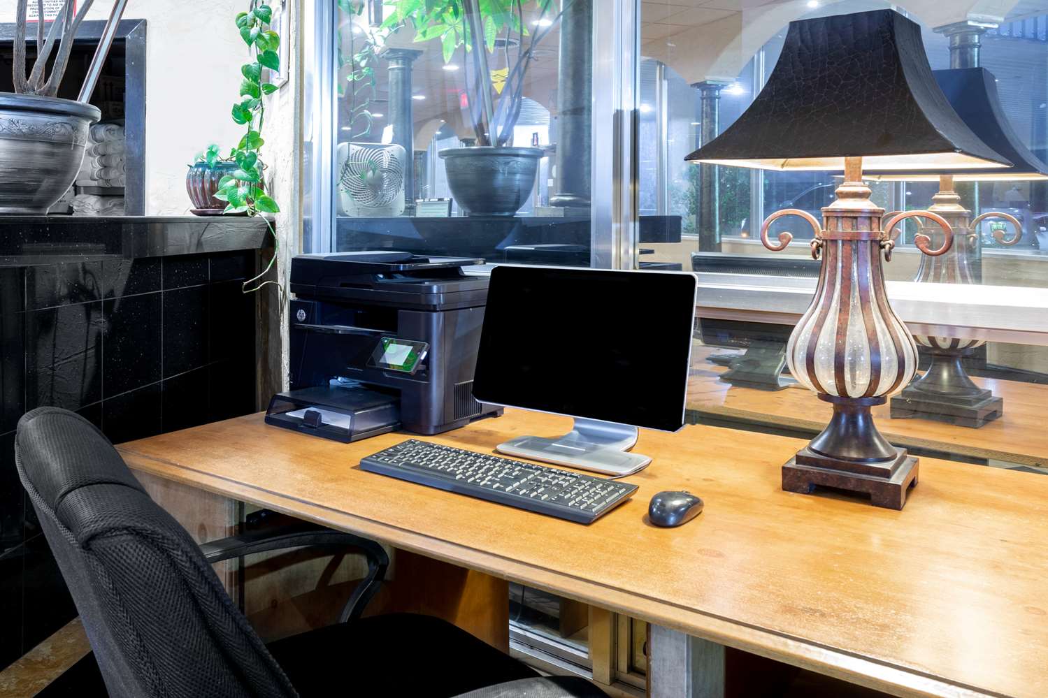 work area