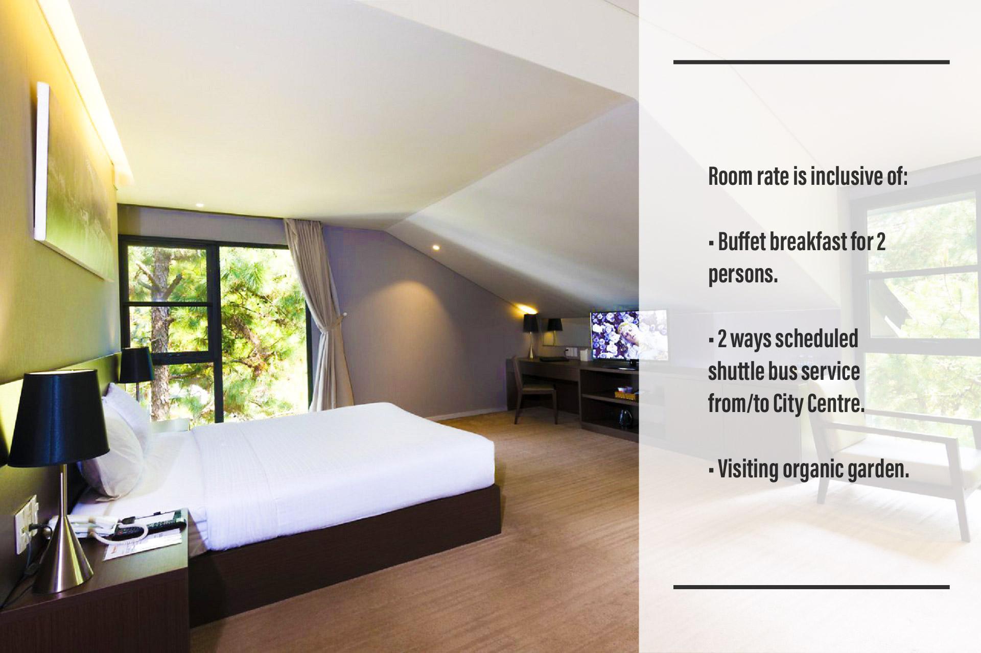 Roof Top, Deluxe, Double Bed، Terracotta Hotel Resort Dalat 2/2