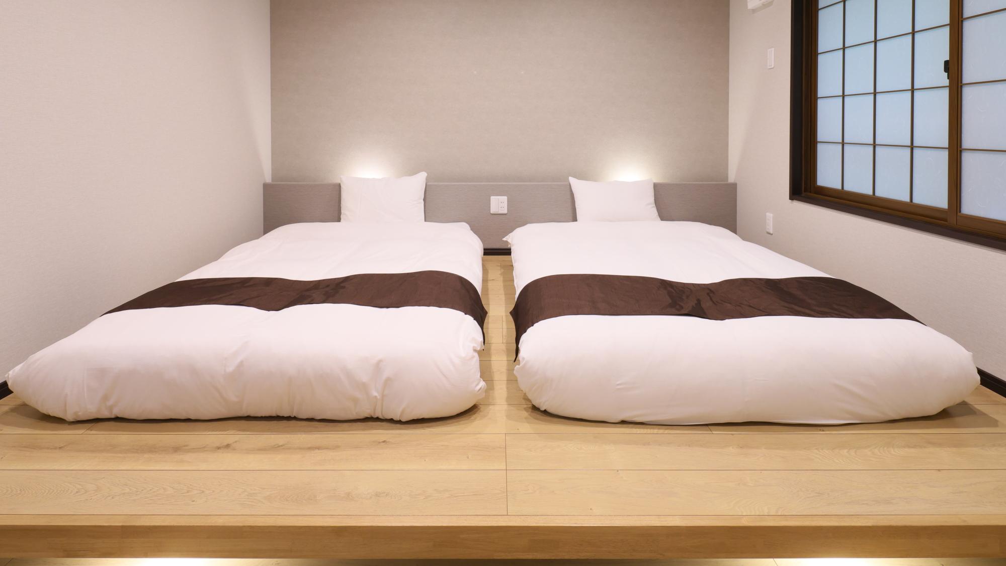 Semi Room, Western, Relax, Modern, 2 Semi Double Beds