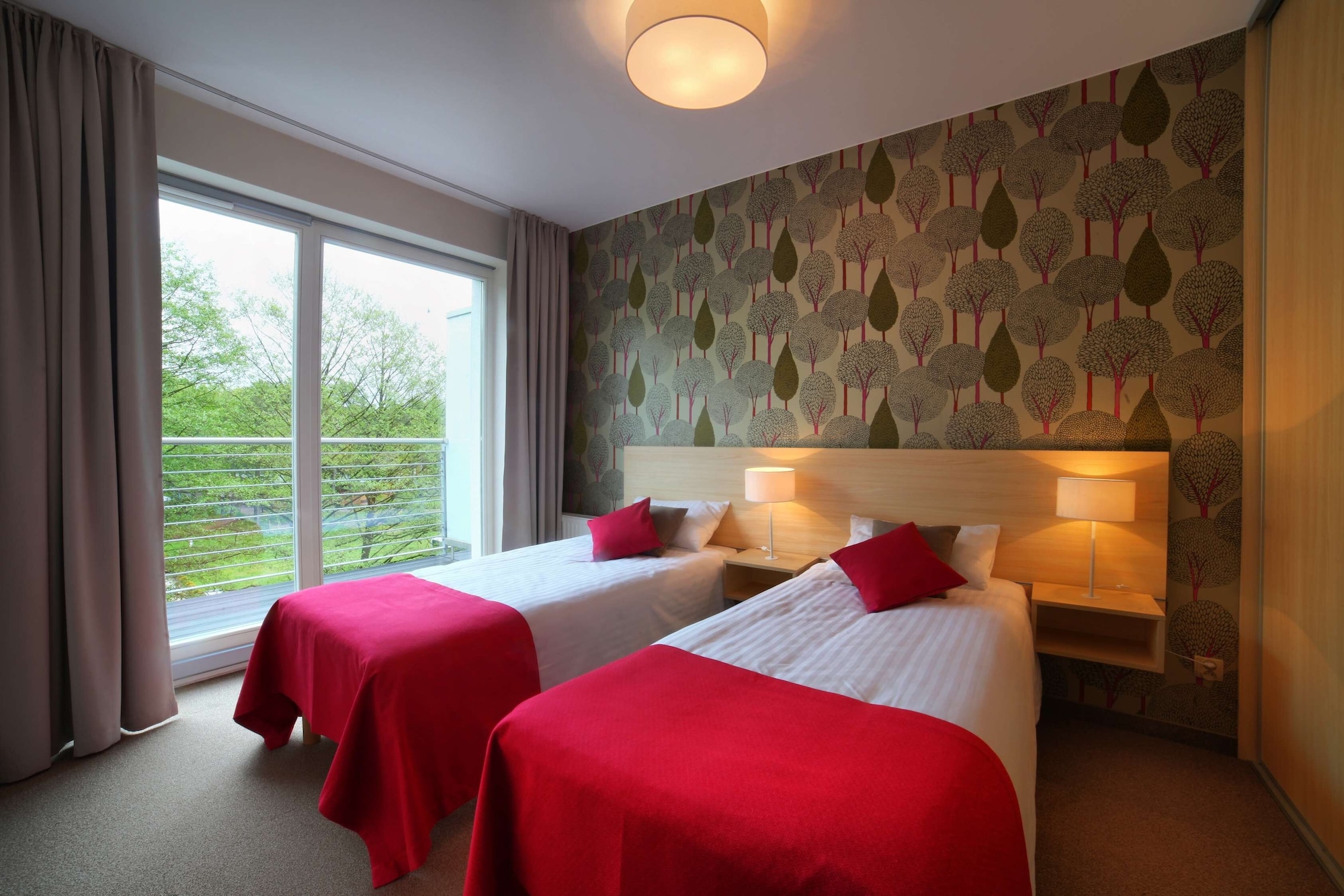 Apartment, Twin Beds, Balcony, Kitchenette