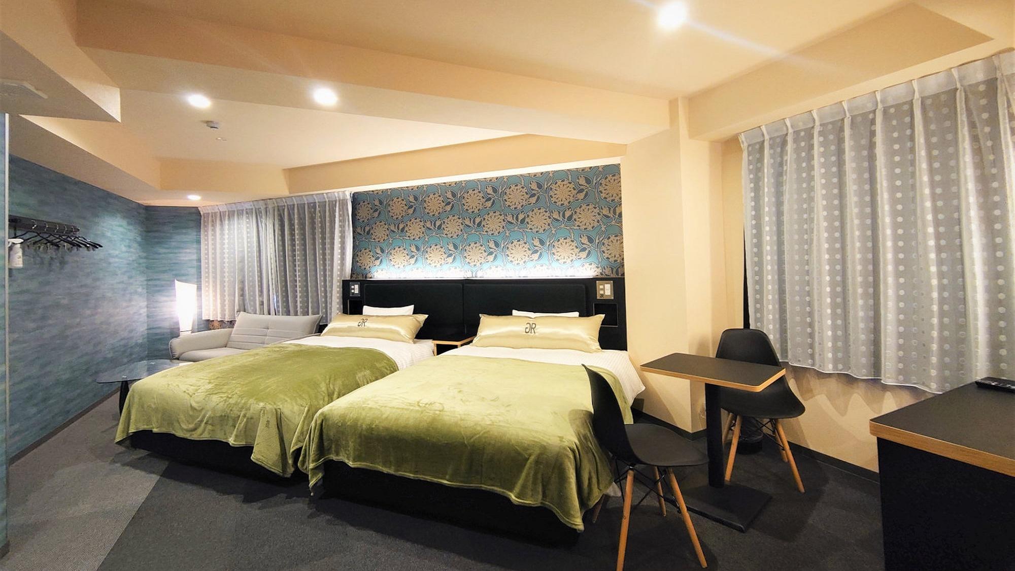 غرفة بريميوم بسريرين منفصلين للمدخنين، Green Rich Hotel Kyoto Eki Minami 2/2