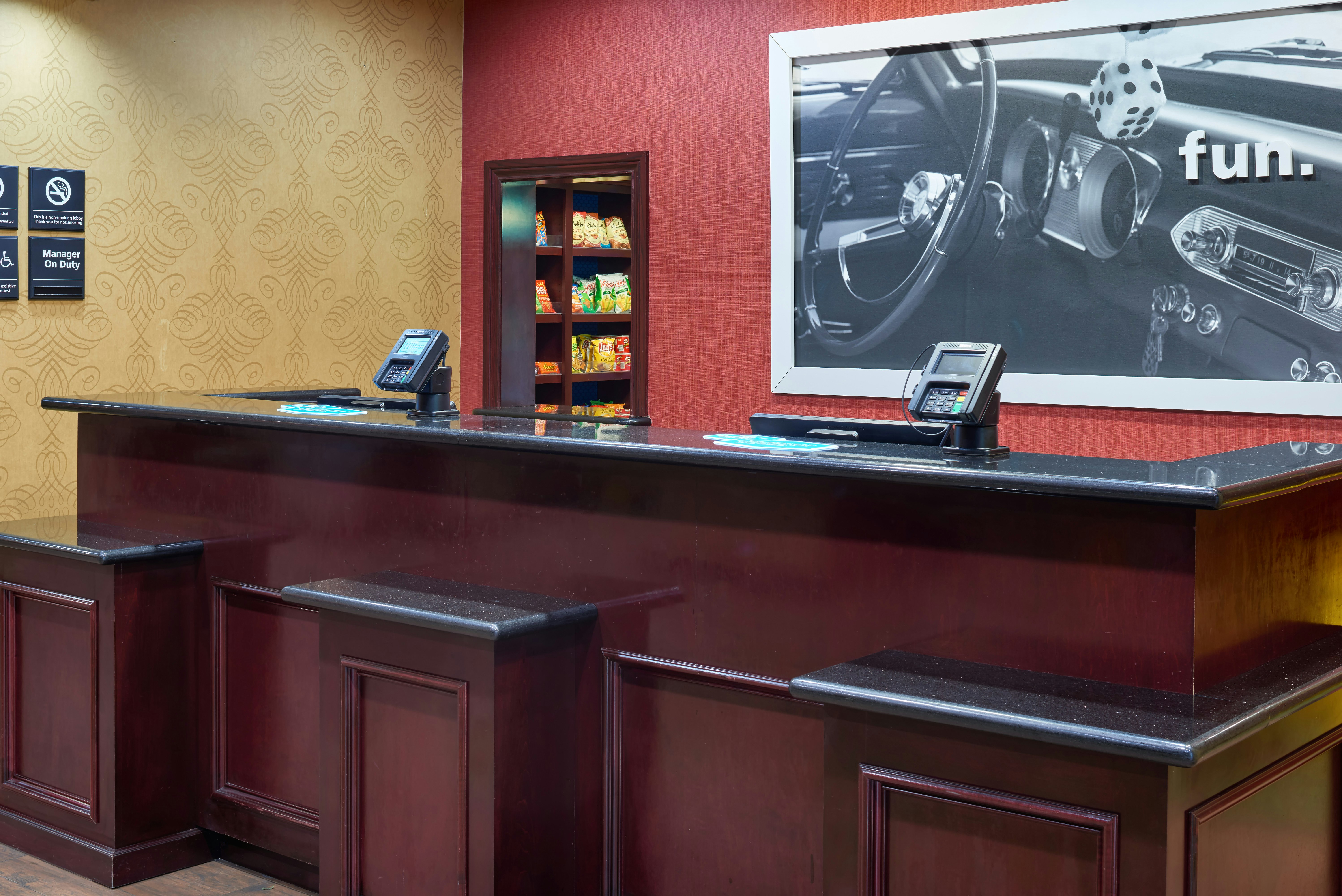 Lobby at Hampton Inn & Suites Austin South/Buda, BUDA - TX