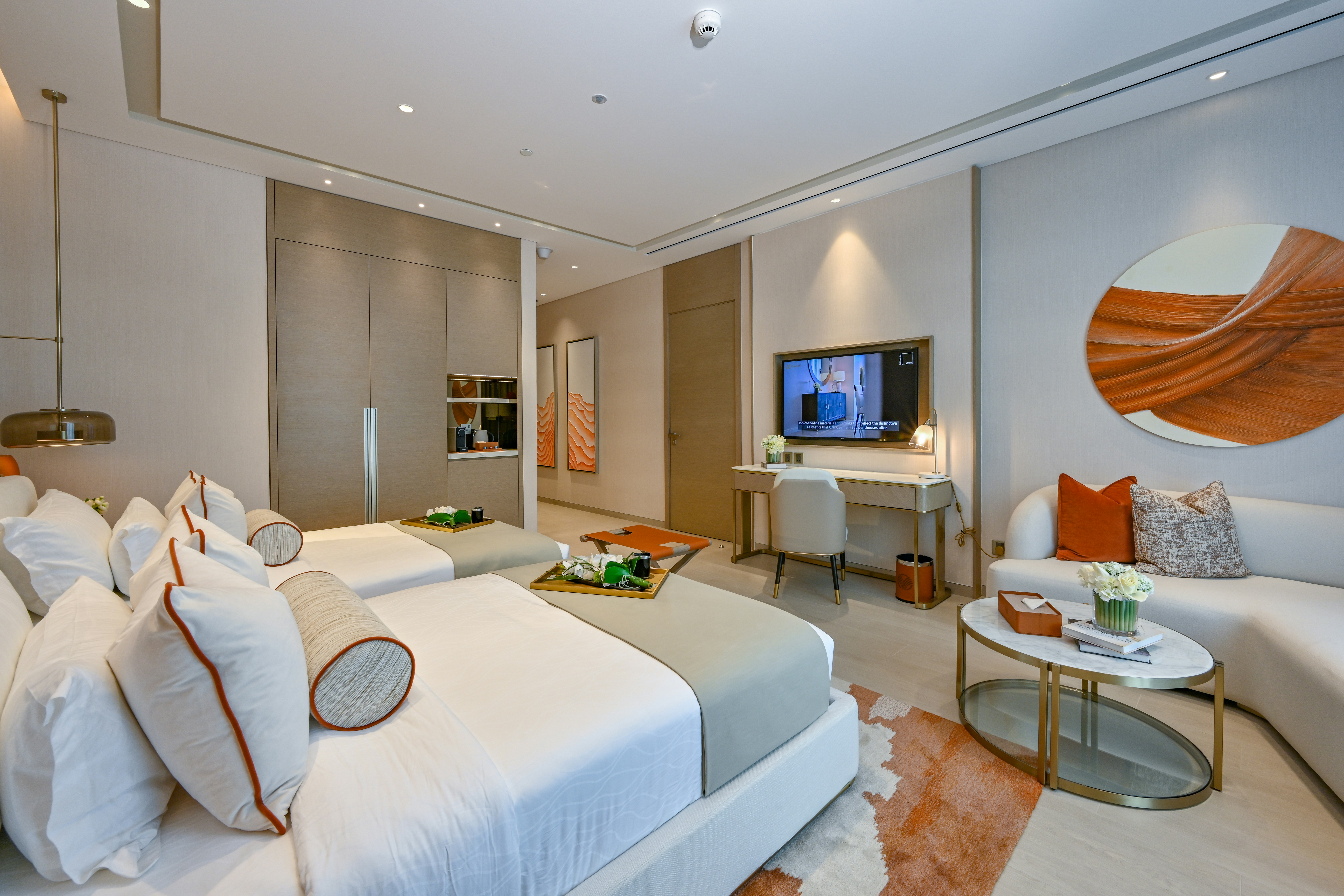 Suite, Twin Beds, Panoramic Bay View