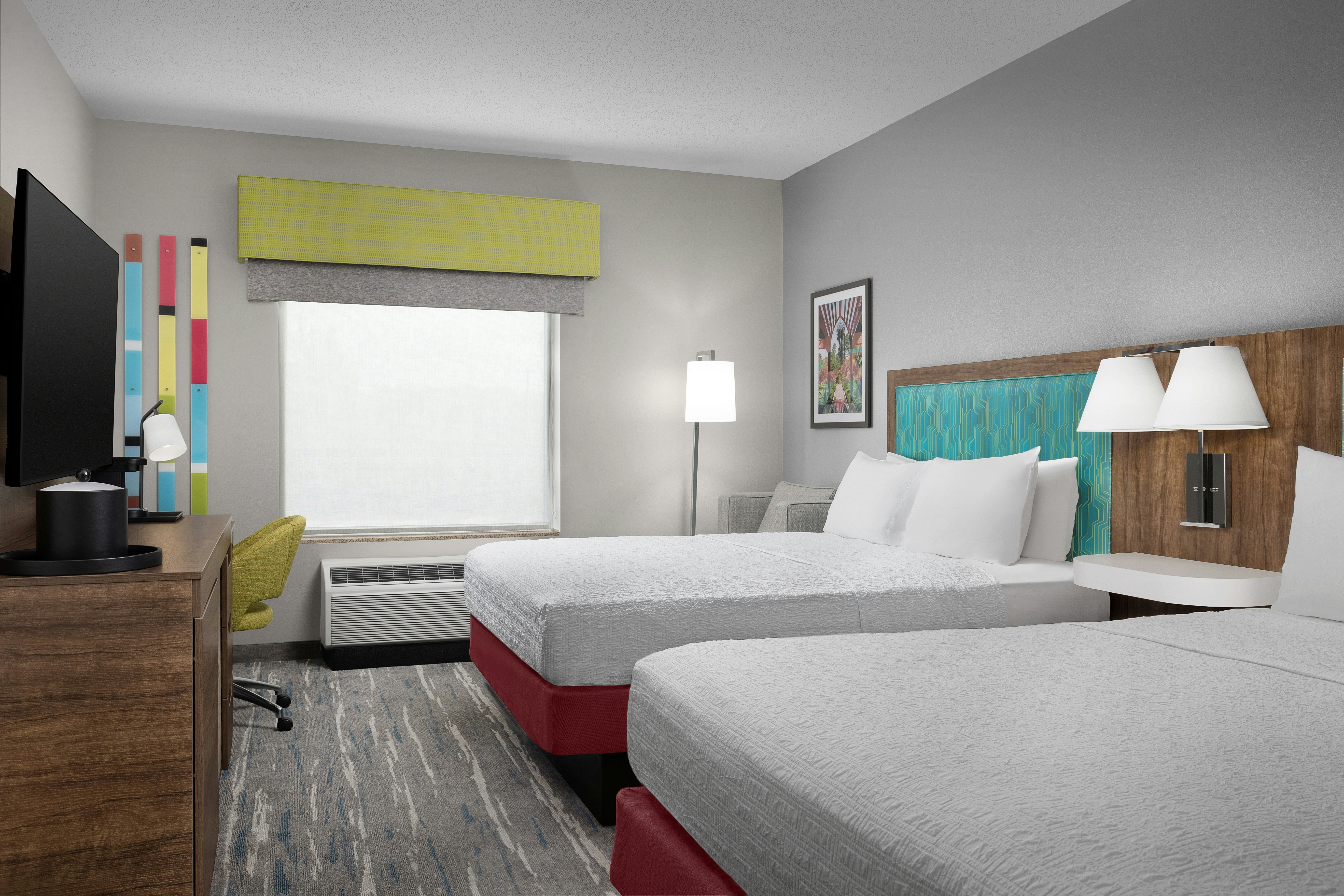 room, 2 queen beds, accessible