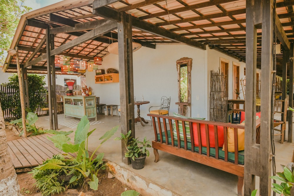 Lobby at EcoCharme Pousada Netuno, FERNANDO DE NORONHA