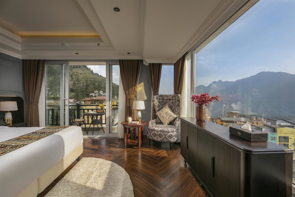 Horizon, Twin Beds, Mountain View, Balcony، Sapa Horizon Hotel 5/10