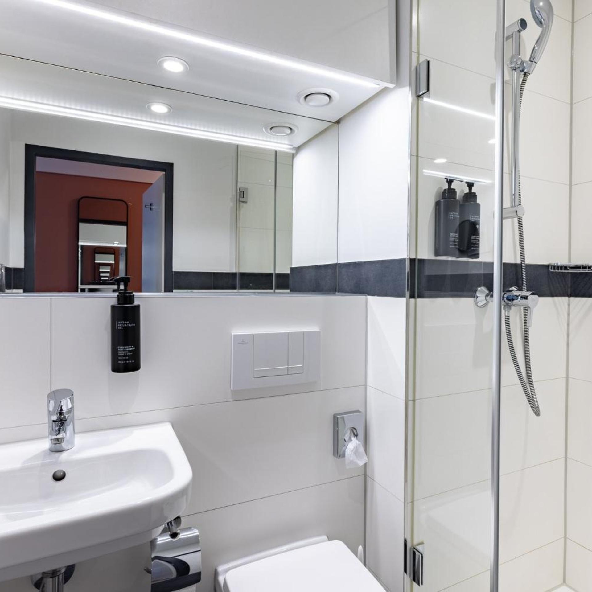 غرفة قياسية بسرير فردي بإطلالة على الحديقة، Select Hotel Osnabruck 5/5