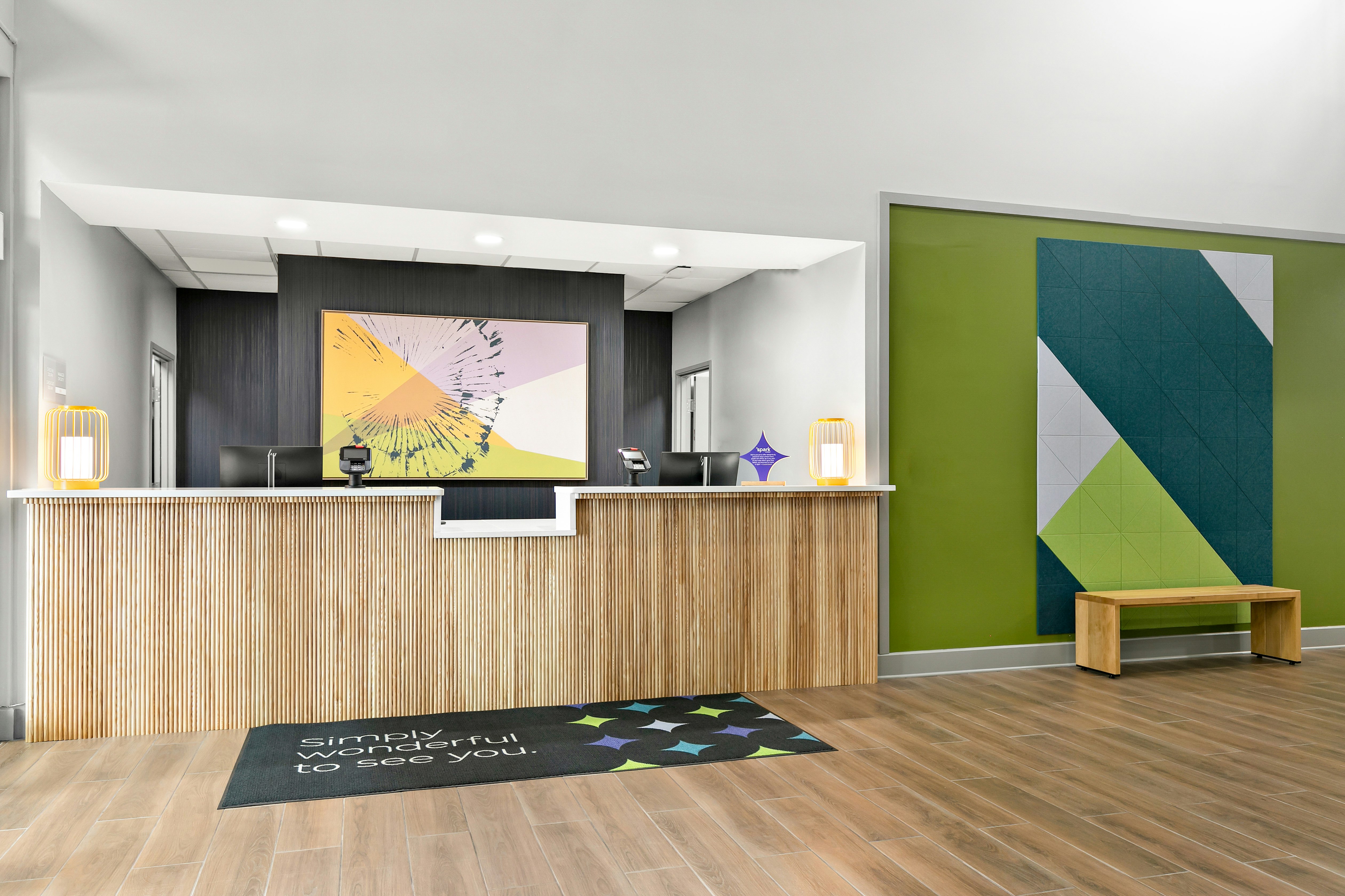 Lobby at Spark by Hilton Commerce, GA, COMMERCE - GA