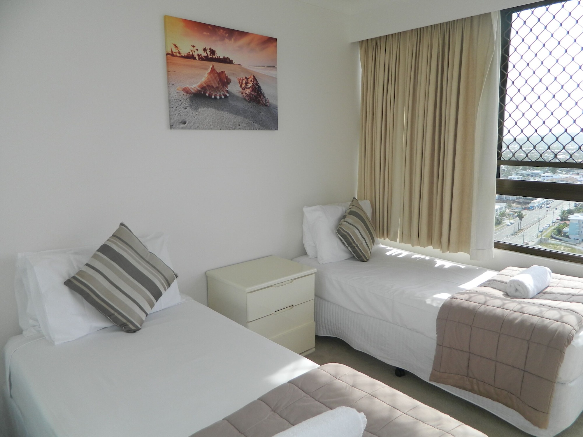 2 Bedrooms, Apartment, Double and Twin Beds, Beach Front