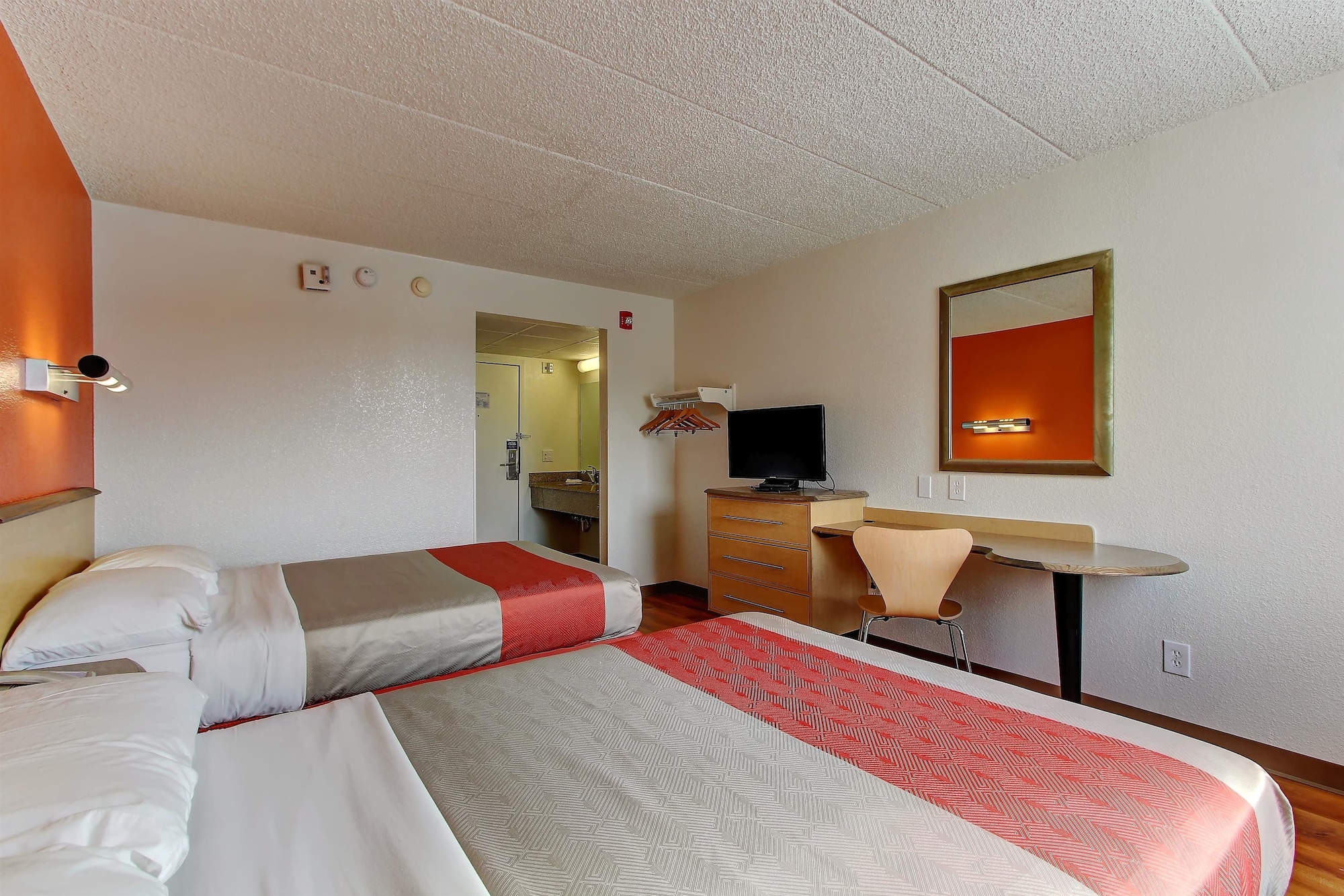 Standard, 2 Double Beds, Accessible
