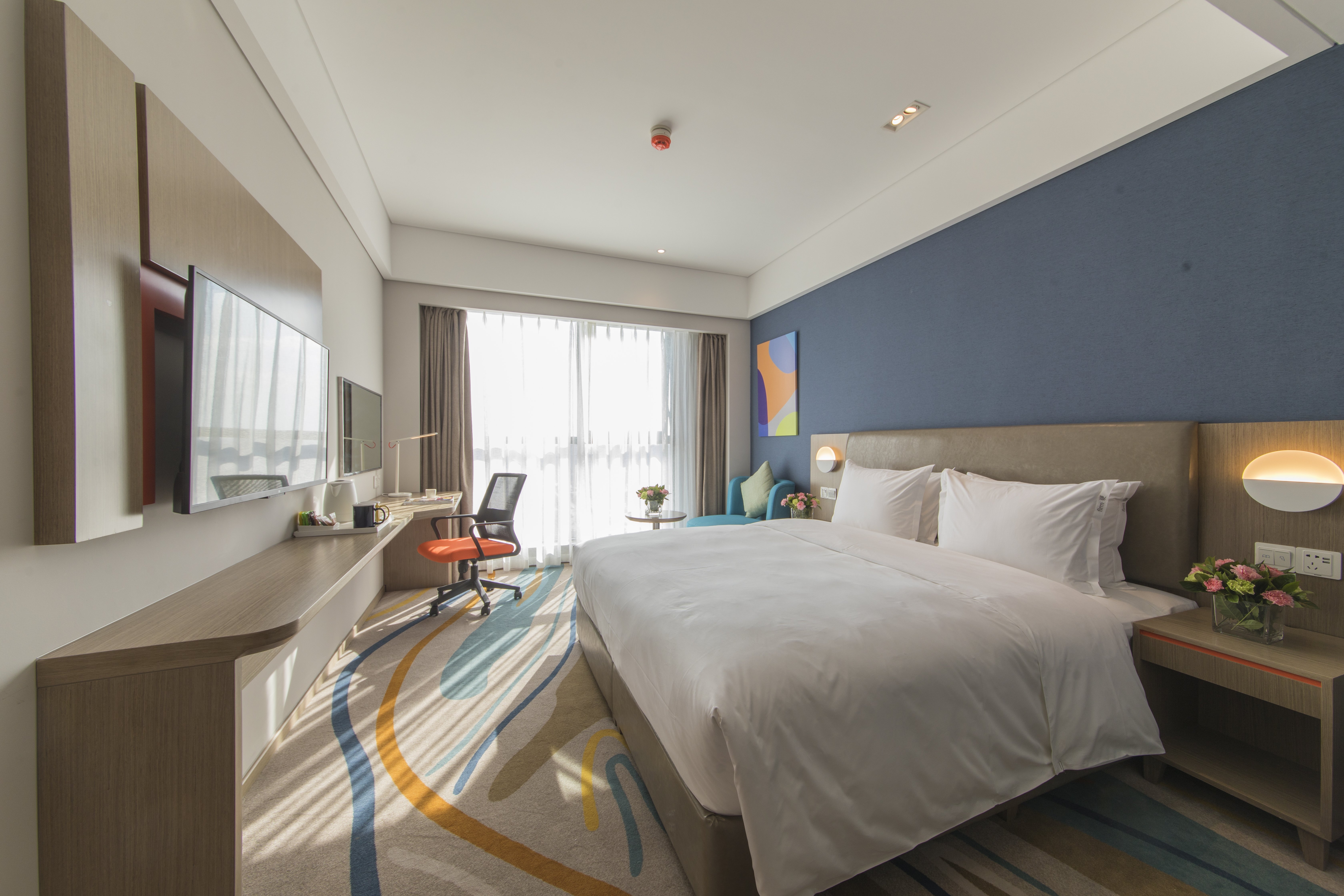 غرفة قياسية بسرير كينج، Holiday Inn Express Xichang City Center 4/7