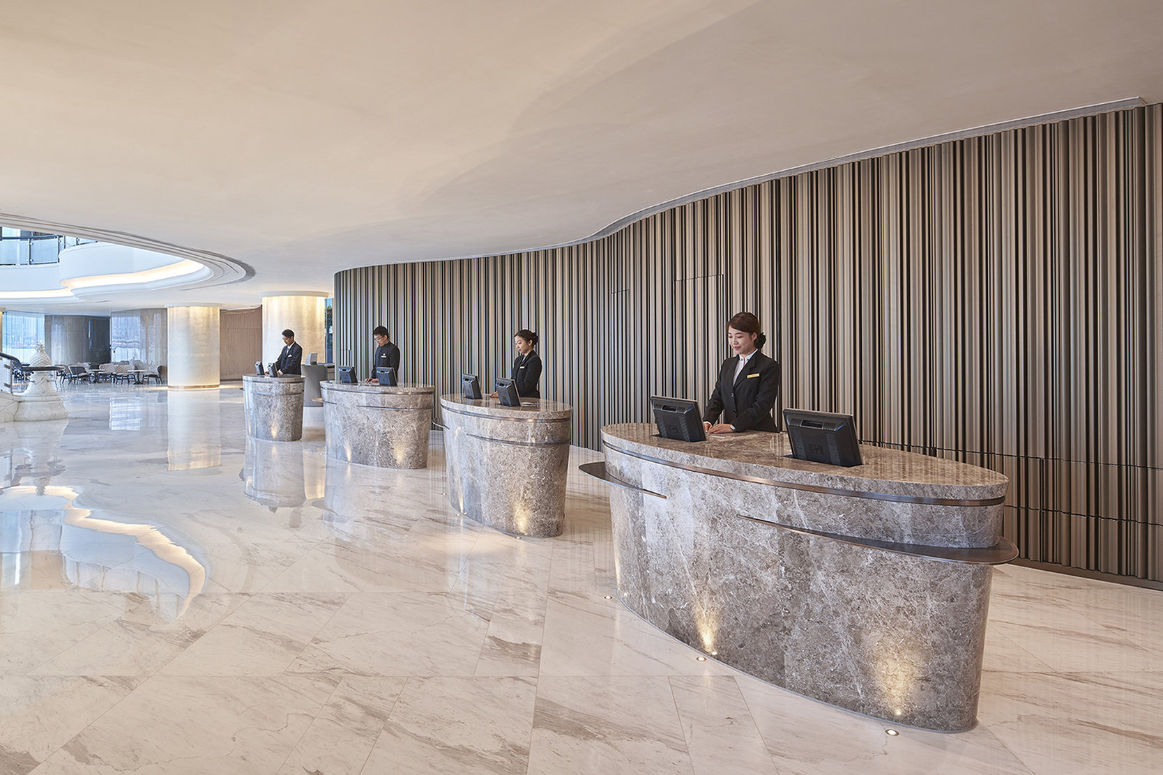 Lobby at Harbour Grand Kowloon, HONG KONG
