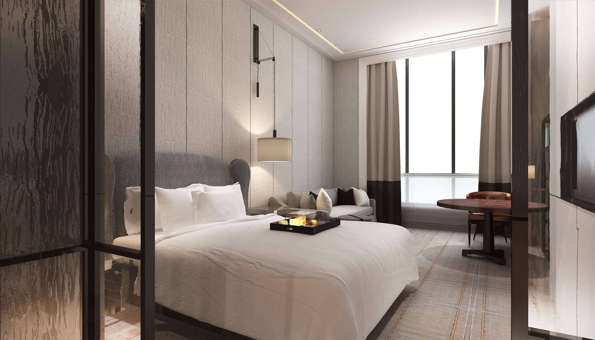 DELUXE, TWIN BEDS
