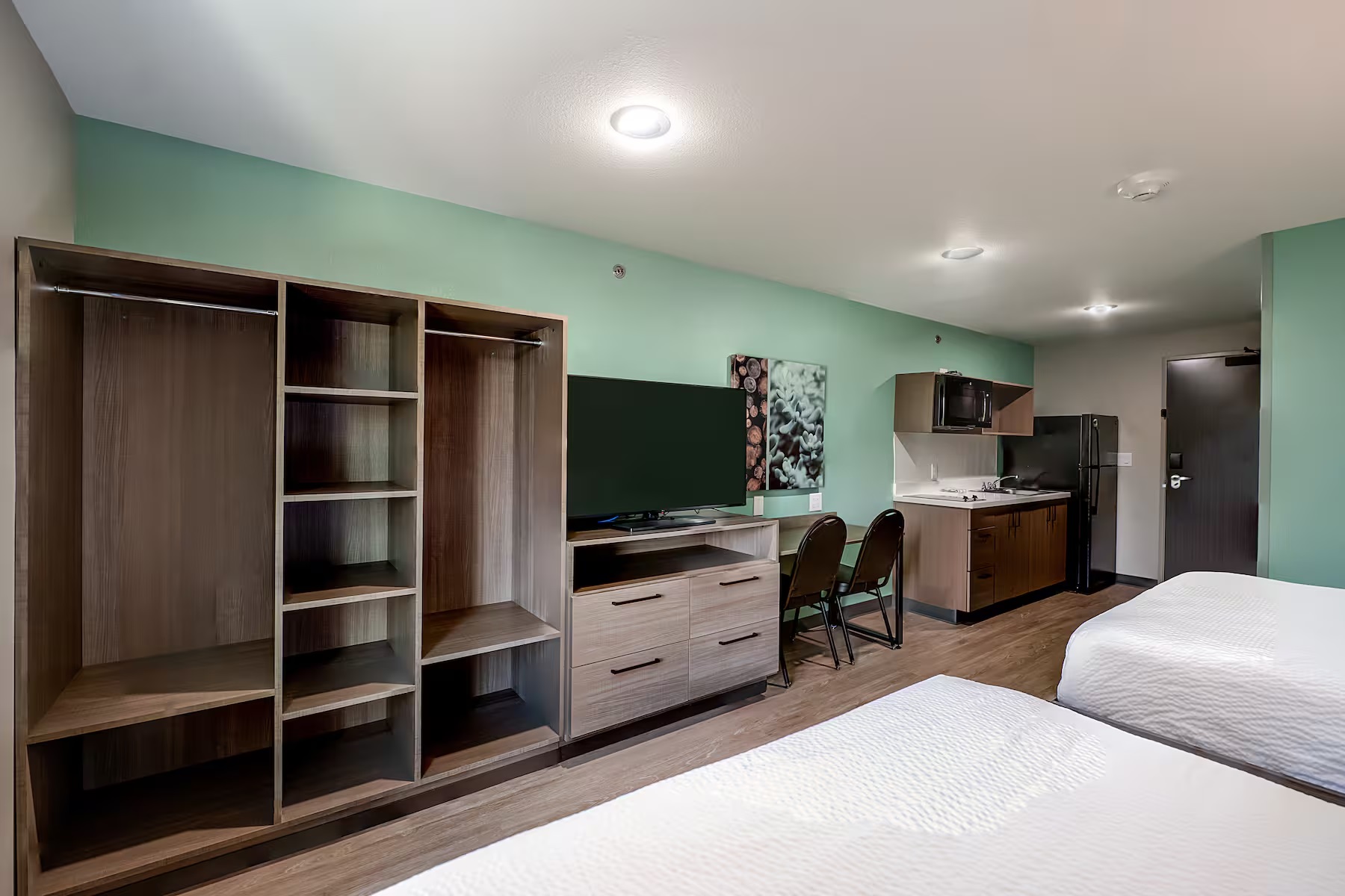 Suite, 2 Queen Beds, ECHO Suites Extended Stay by Wyndham Spartanburg 2/2