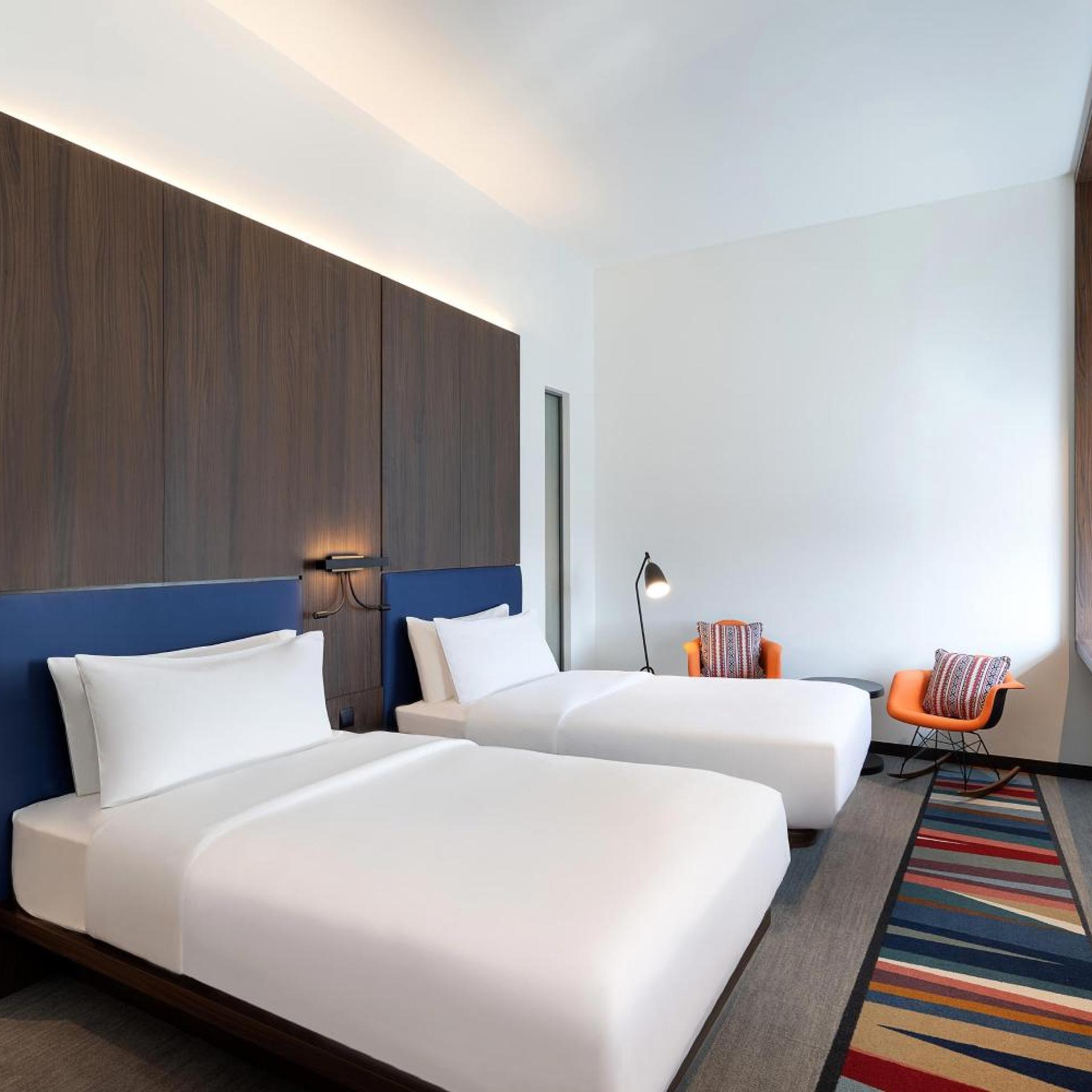 Aloft, Guest Room, Twin Beds