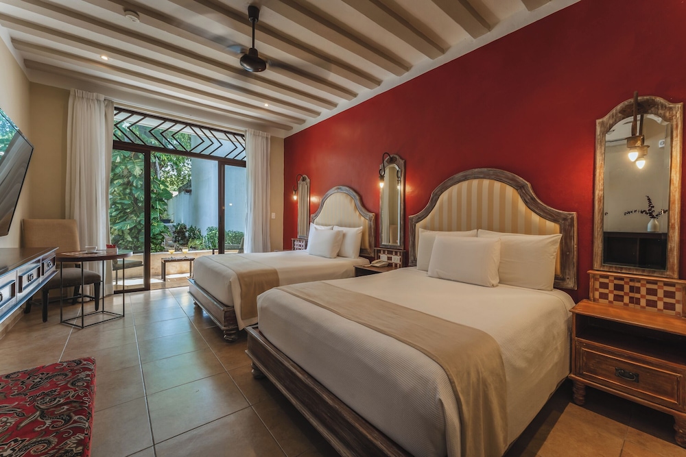 غرفة قياسية بسريرين كوين، Casa Zafiro Hotel - Adults Only 5/10
