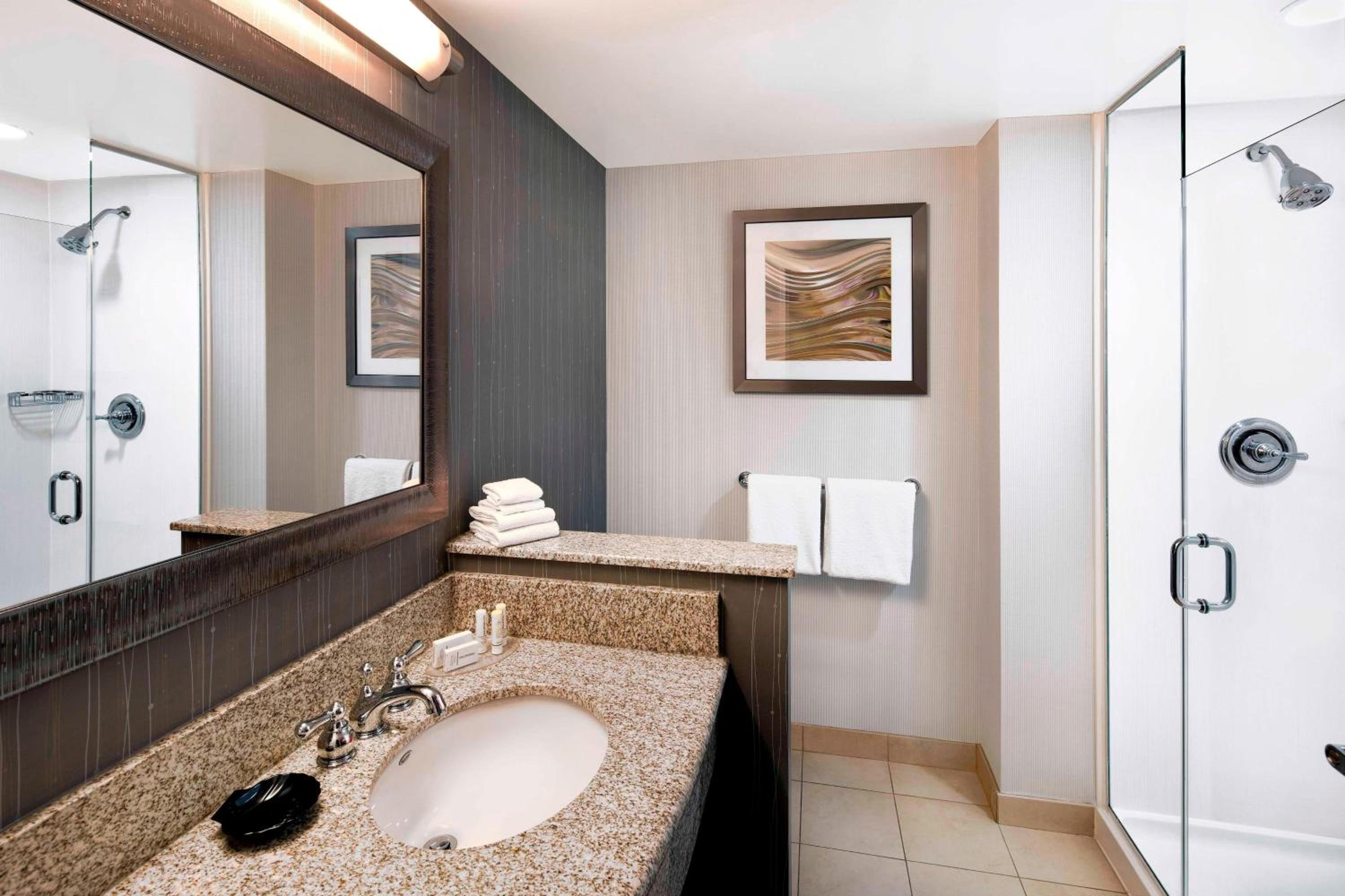 Guest Room, King Bed, Skyline View, Sofa، Courtyard Indianapolis Downtown 3/4